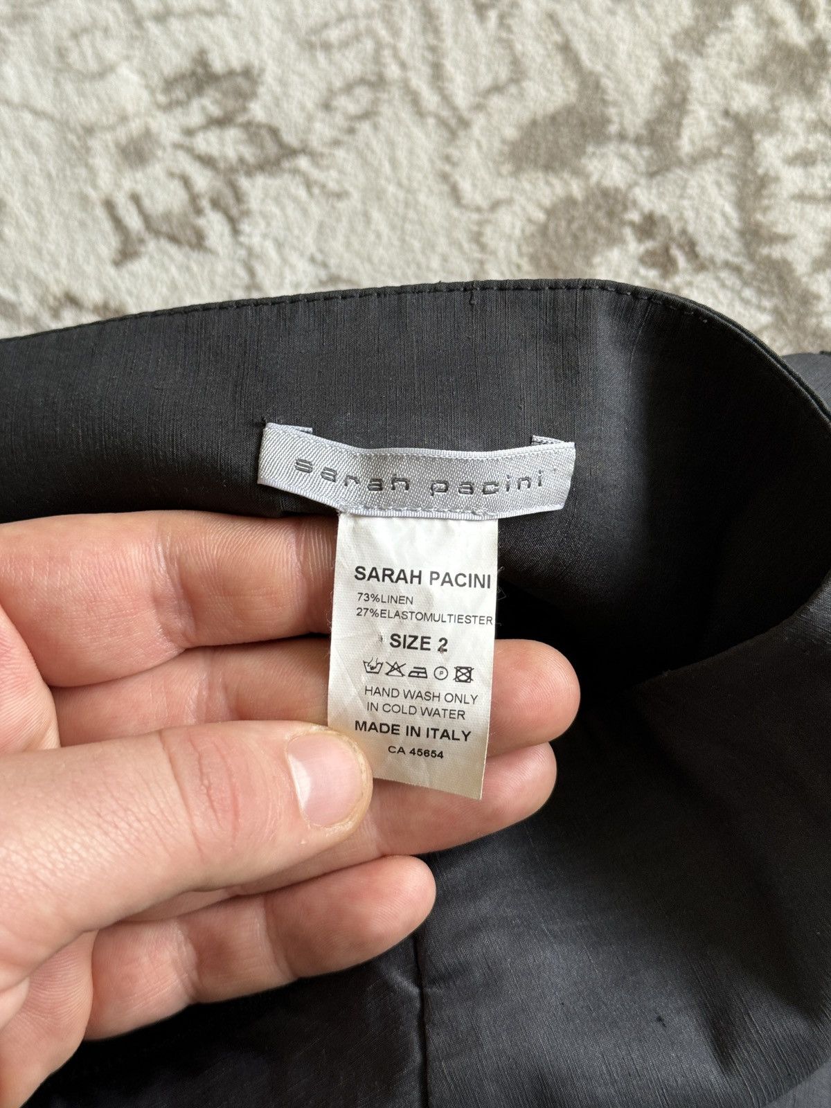 Sarah Pacini Vintage Sarah Pacini Asymetrical Zip Flared Mini Skirt Y2K Size 34" / US 12 / IT 48 - 21 Thumbnail