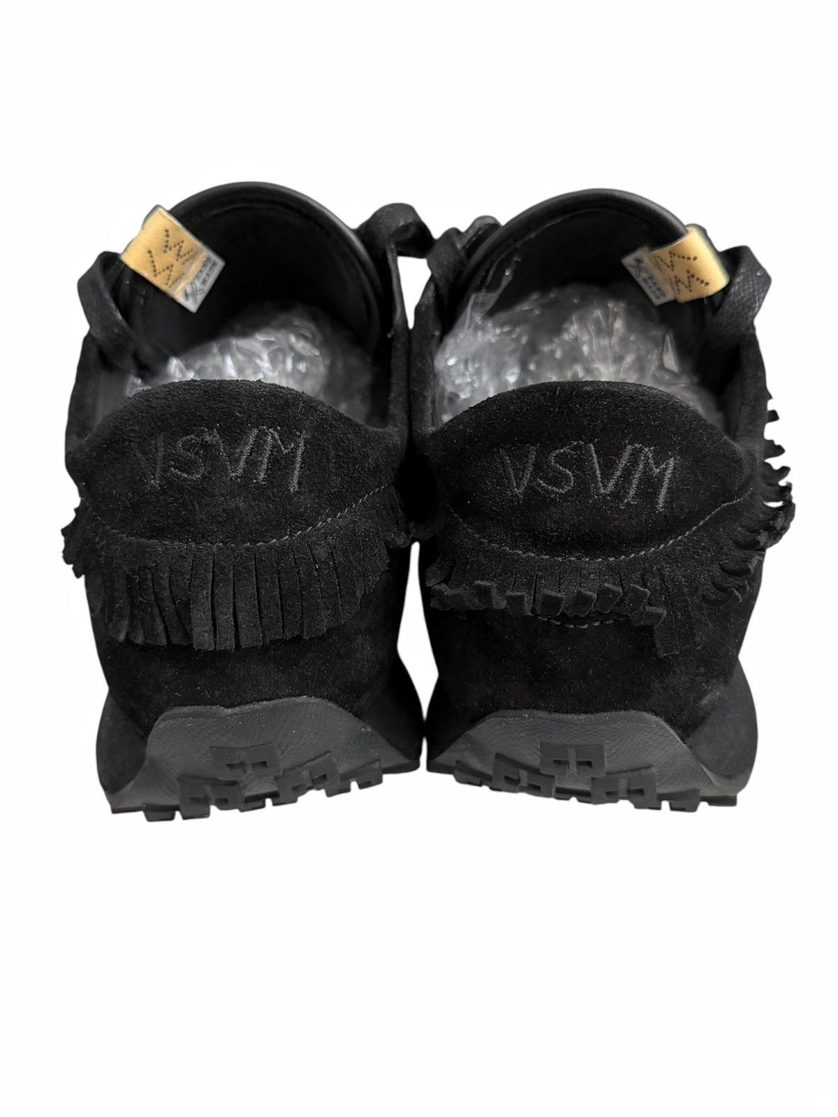 Visvim Black Suede Walpi Fringed Runner Sneaker Size US 10 / EU 43 - 2 Thumbnail