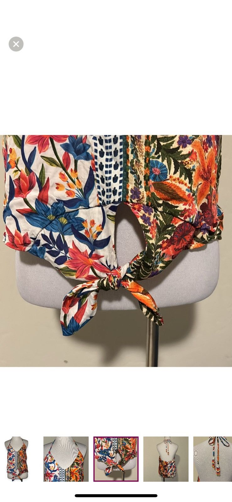 Anthropologie × Farm Rio Farm Rio for Anthropologie small spliced Cali blouse Size S / US 4 / IT 40 - 5 Thumbnail