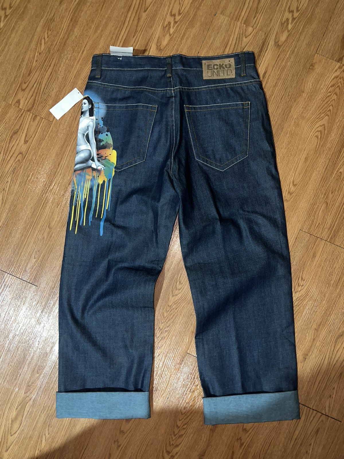 Ecko Unltd. × Vintage Vtg ECKO UNLTD RARE ITEM Size US 34 / EU 50 - 2 Thumbnail