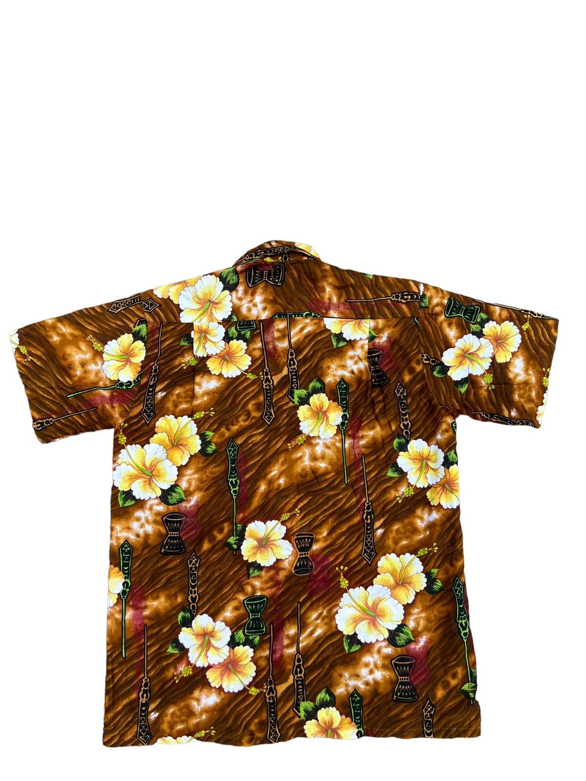 Vintage Vintage 70s Hawaiian Imperial Djembe Bongo Hawaii Shirt Size US S / EU 44-46 / 1 - 2 Thumbnail
