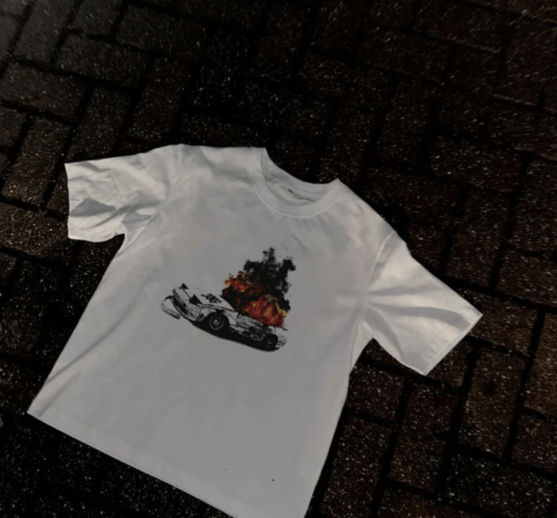 Short Sleeve Tops Tee Y2k