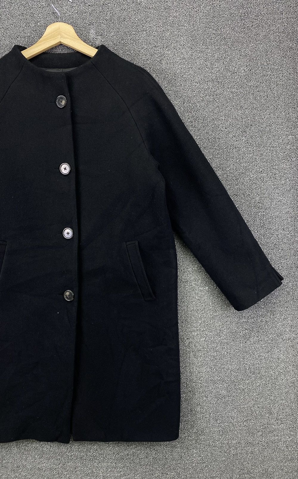 Junko Shimada Vintage Junko Shimada Black Long Jacket Size M / US 6-8 / IT 42-44 - 3 Thumbnail