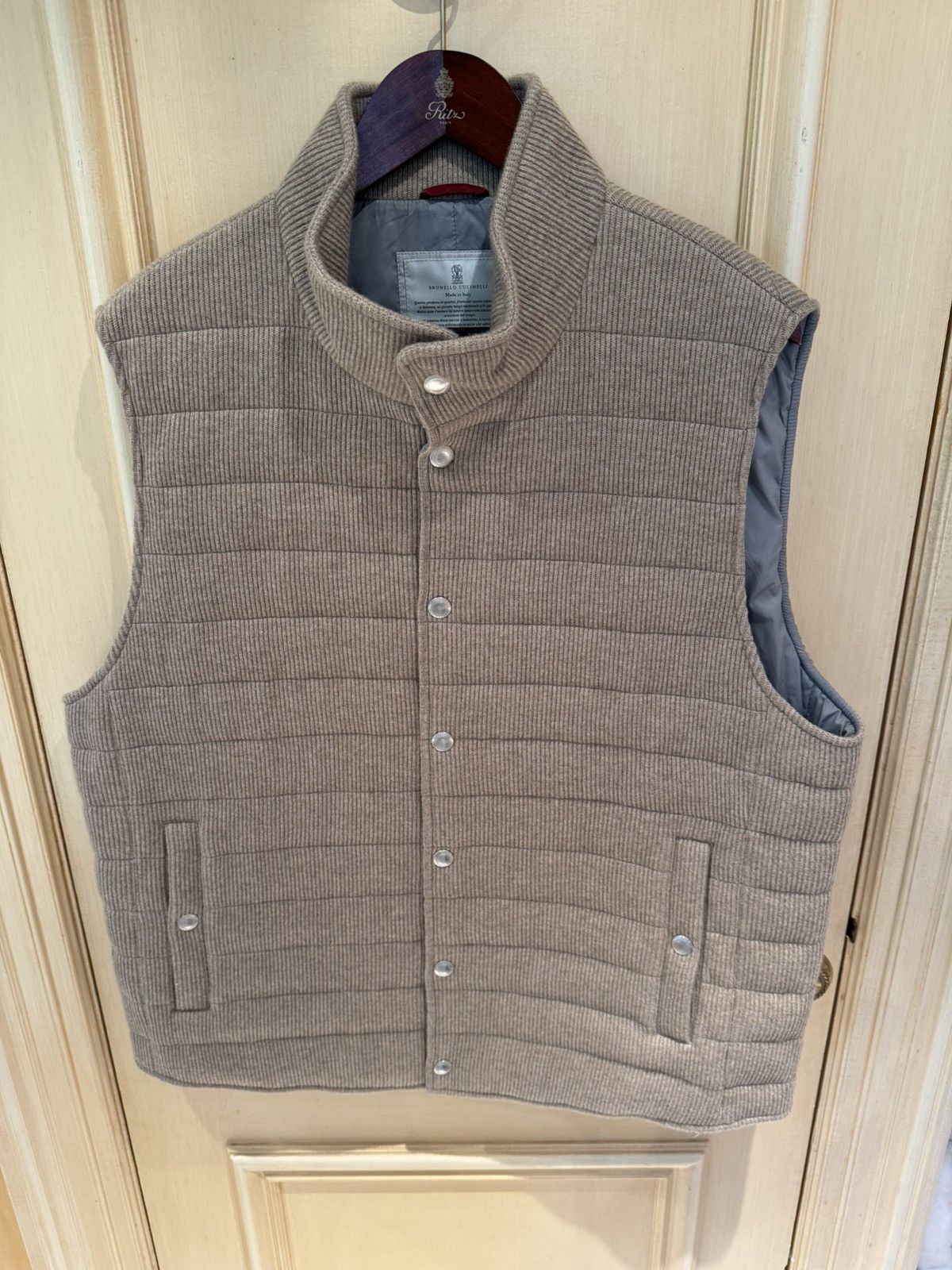 Brunello Cucinelli Brunello Cucinelli cashmere vest Size US XL / EU 56 / 4 - 1 Thumbnail
