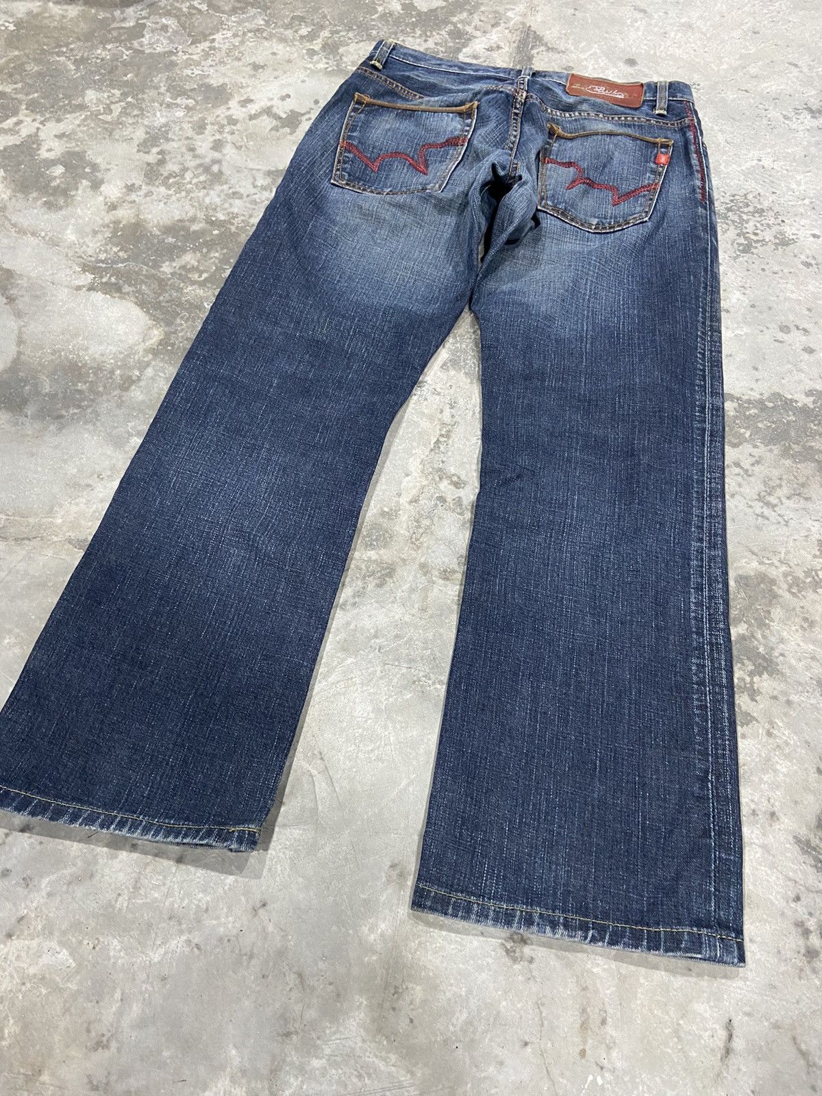 Edwin Edwin Blue Trip Flare Rare Design Size US 30 / EU 46 - 6 Thumbnail