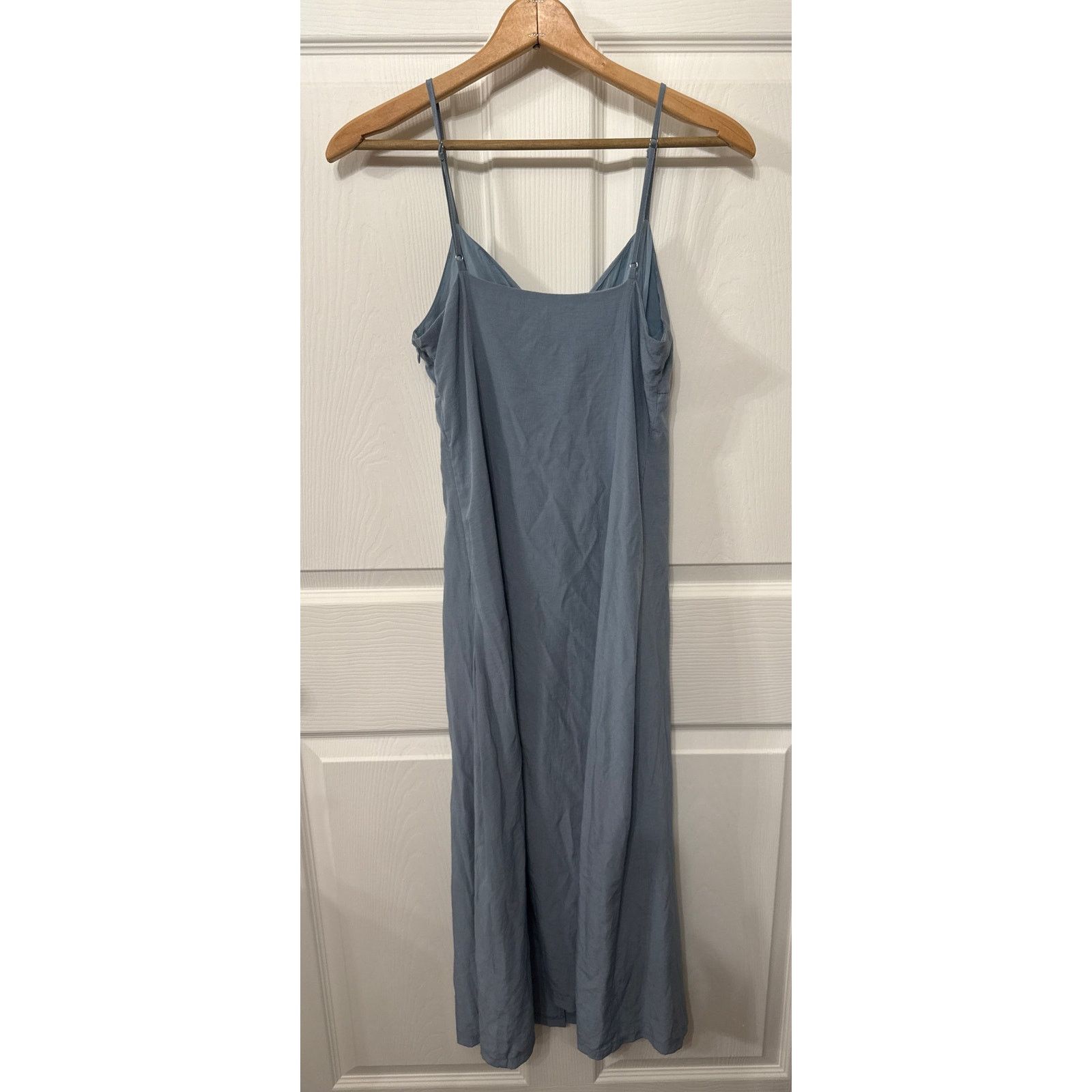 Grade & Gather Grade & Gather Button Down Spaghetti Strap Midi Dress, S Size S / US 4 / IT 40 - 8 Thumbnail
