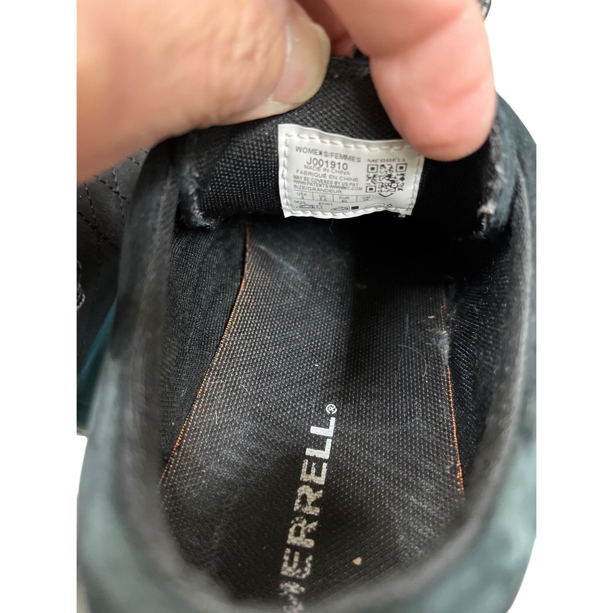 Merrell Merrell Mimosa Lena wms black leather casual shoes sneakers Size US 9 / IT 39 - 7 Thumbnail