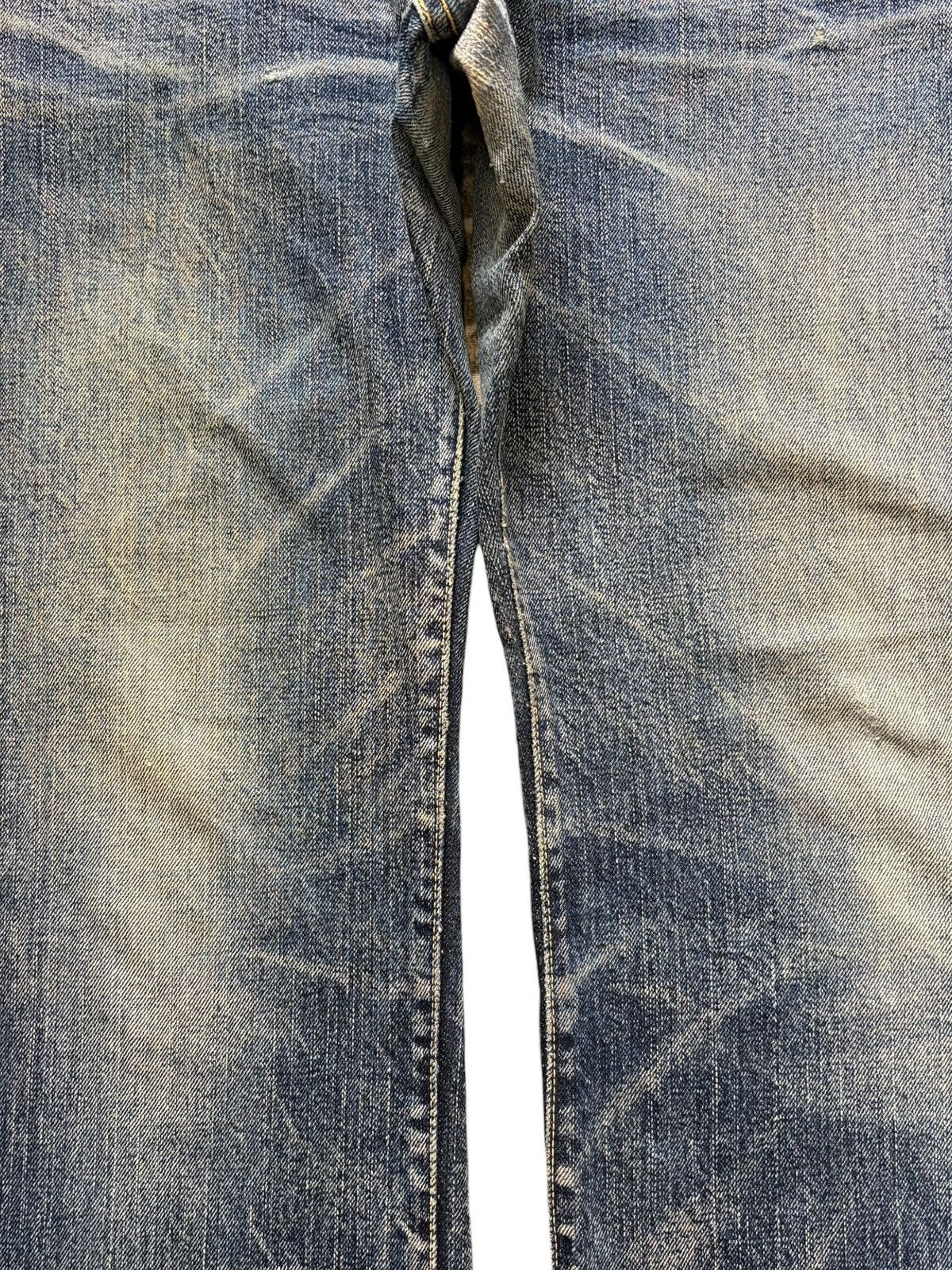 Eternal Vintage Japanese Eternal Selvedge Distress Loose Jeans Size US 31 - 3 Thumbnail