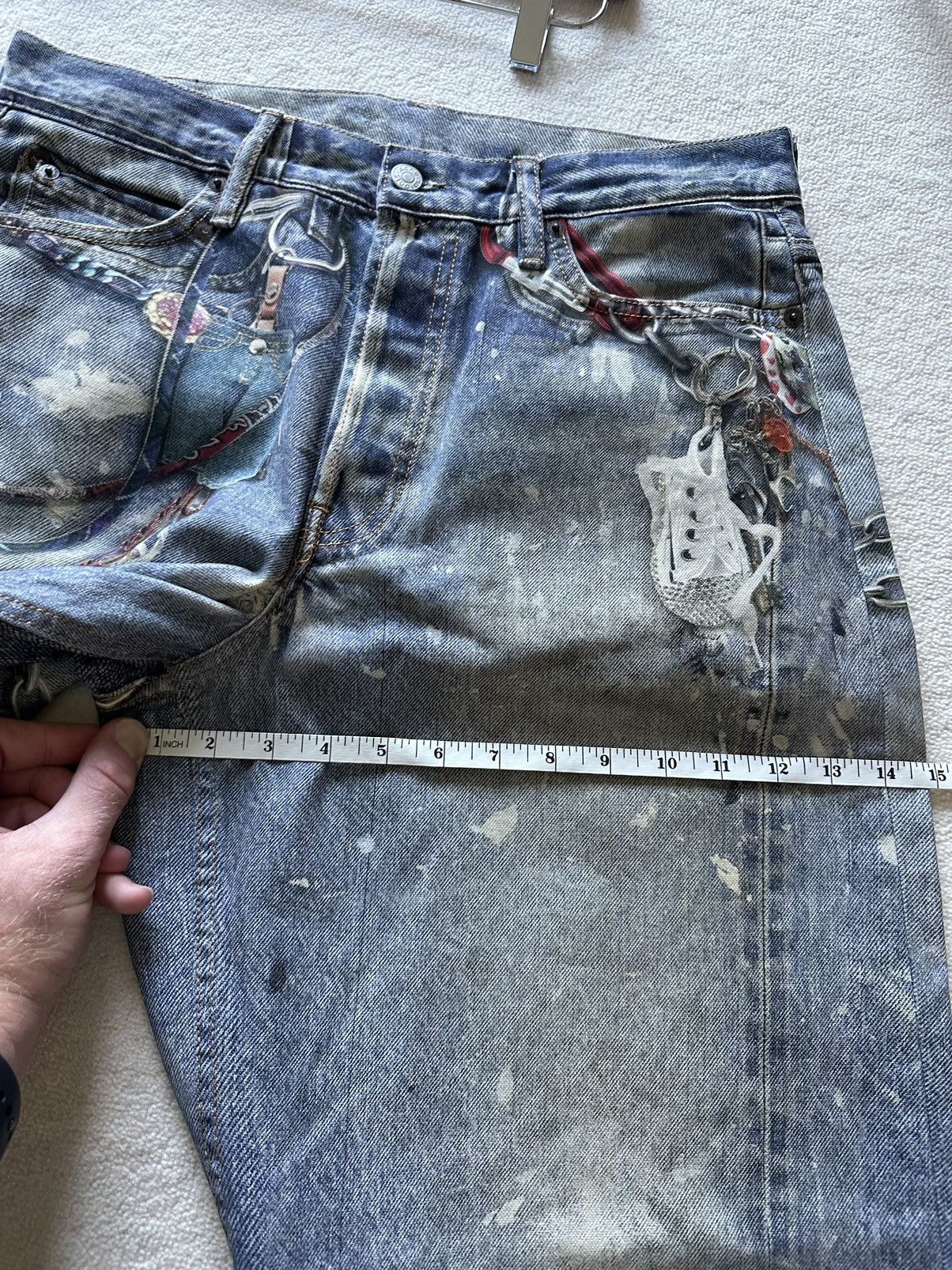 Acne Studios SS24 Acne studios loose fit rope chain jeans 48 Size US 32 / EU 48 - 4 Thumbnail