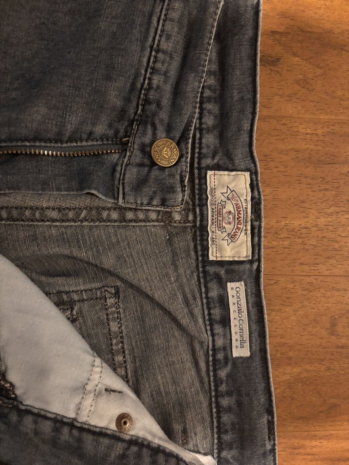 Giorgio Armani Giorgio Armani Carpenter Denim Size US 34 / EU 50 - 2 Thumbnail