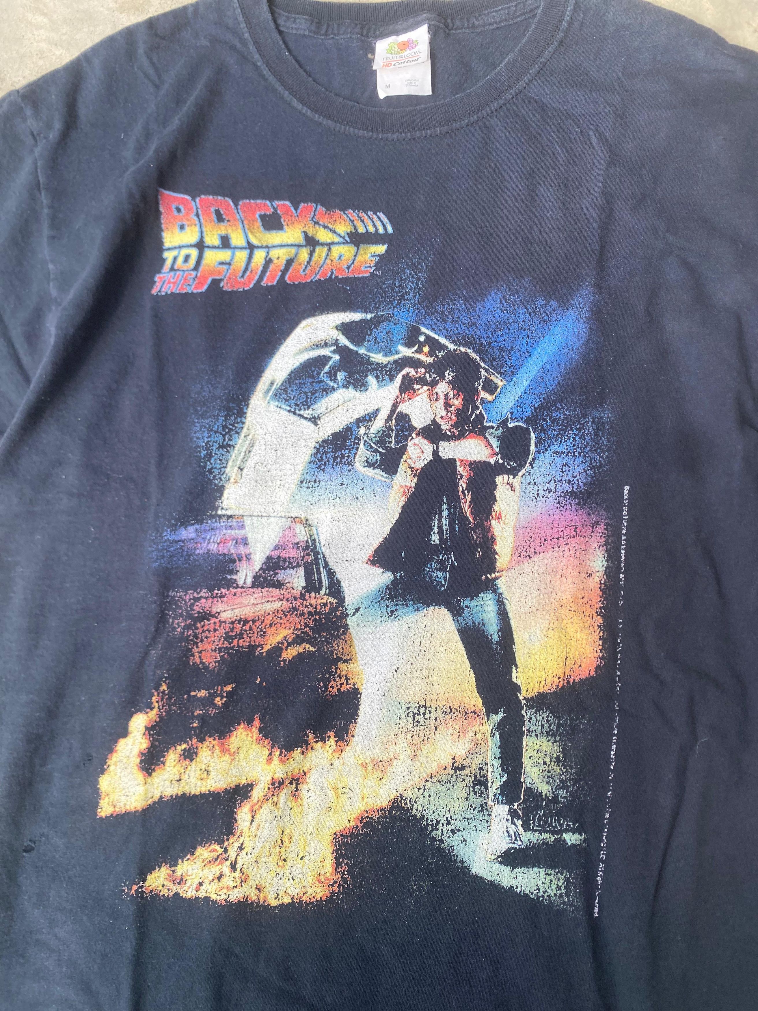 Anime 2000s Back to the future classic poster tshirt Size US M / EU 48-50 / 2 - 2 Thumbnail