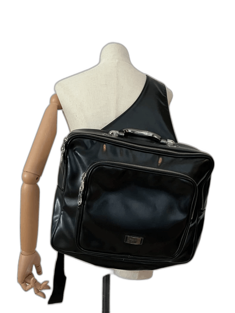 Jean Paul Gaultier Black Crossbody Bag, Men's