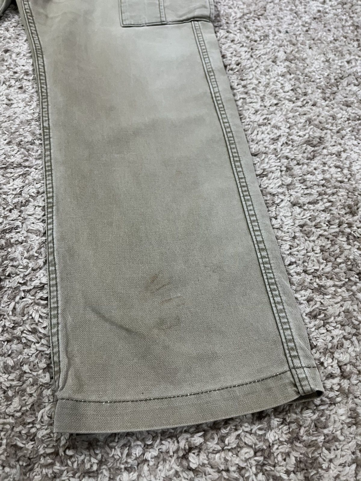 Avirex Avirex Green Faded Cargo Pants Military Fit Size US 34 / EU 50 - 3 Thumbnail