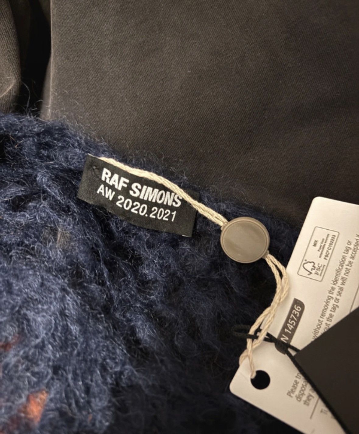 Raf Simons AW21 Raf Spiderweb knit Size US M / EU 48-50 / 2 - 5 Thumbnail