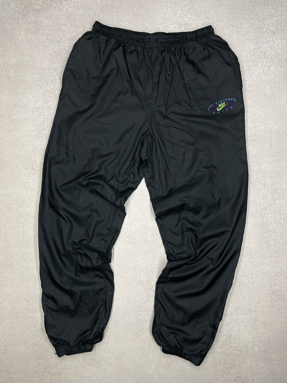 Nike Vintage Nike One Bowerman Drive Nylon Sweatpants Drill Size US 34 / EU 50 - 2 Thumbnail