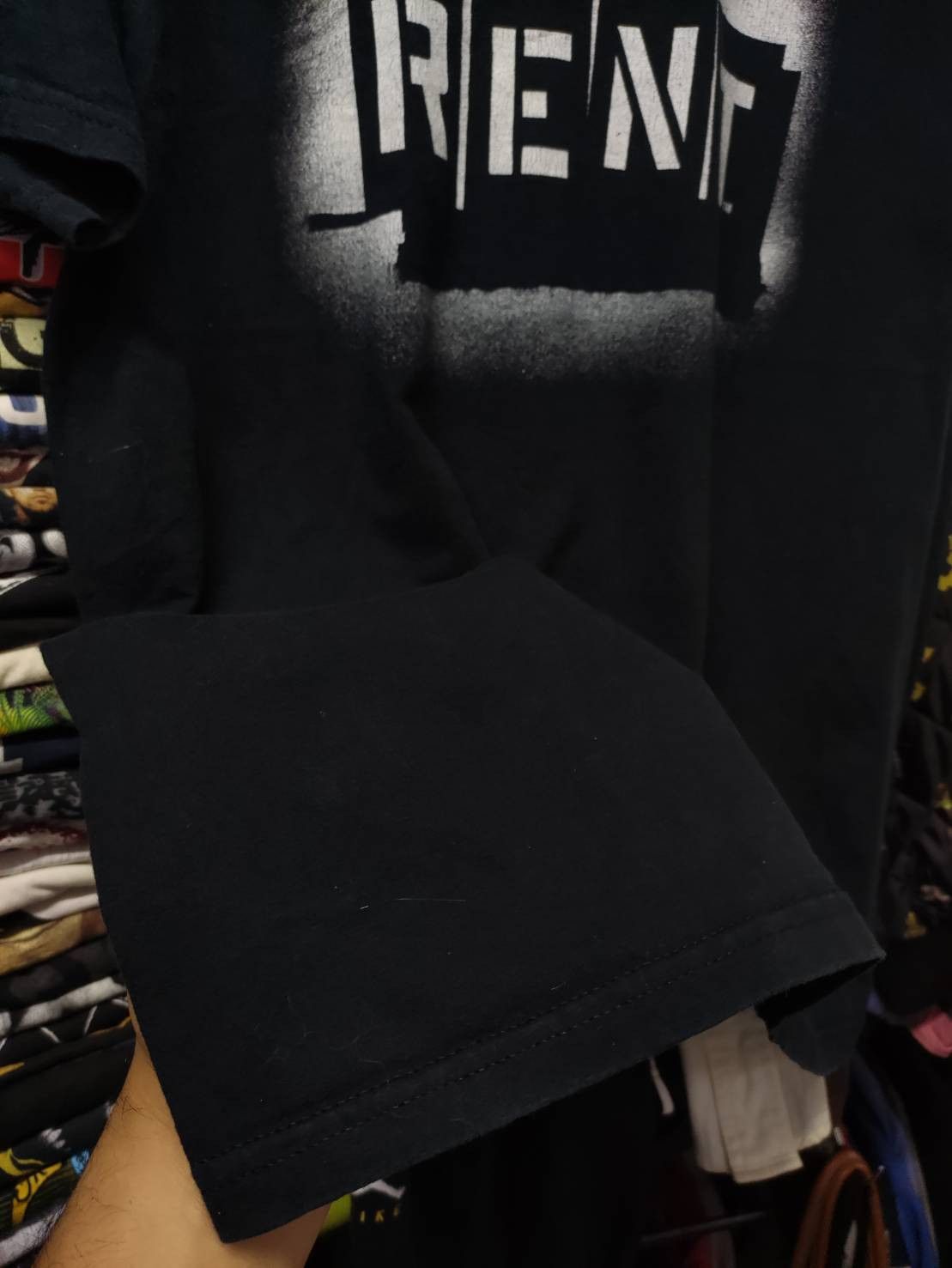 Band Tees Vtg 00's RENT Broadway Musical Promo T-Shirt Size US L / EU 52-54 / 3 - 6 Thumbnail