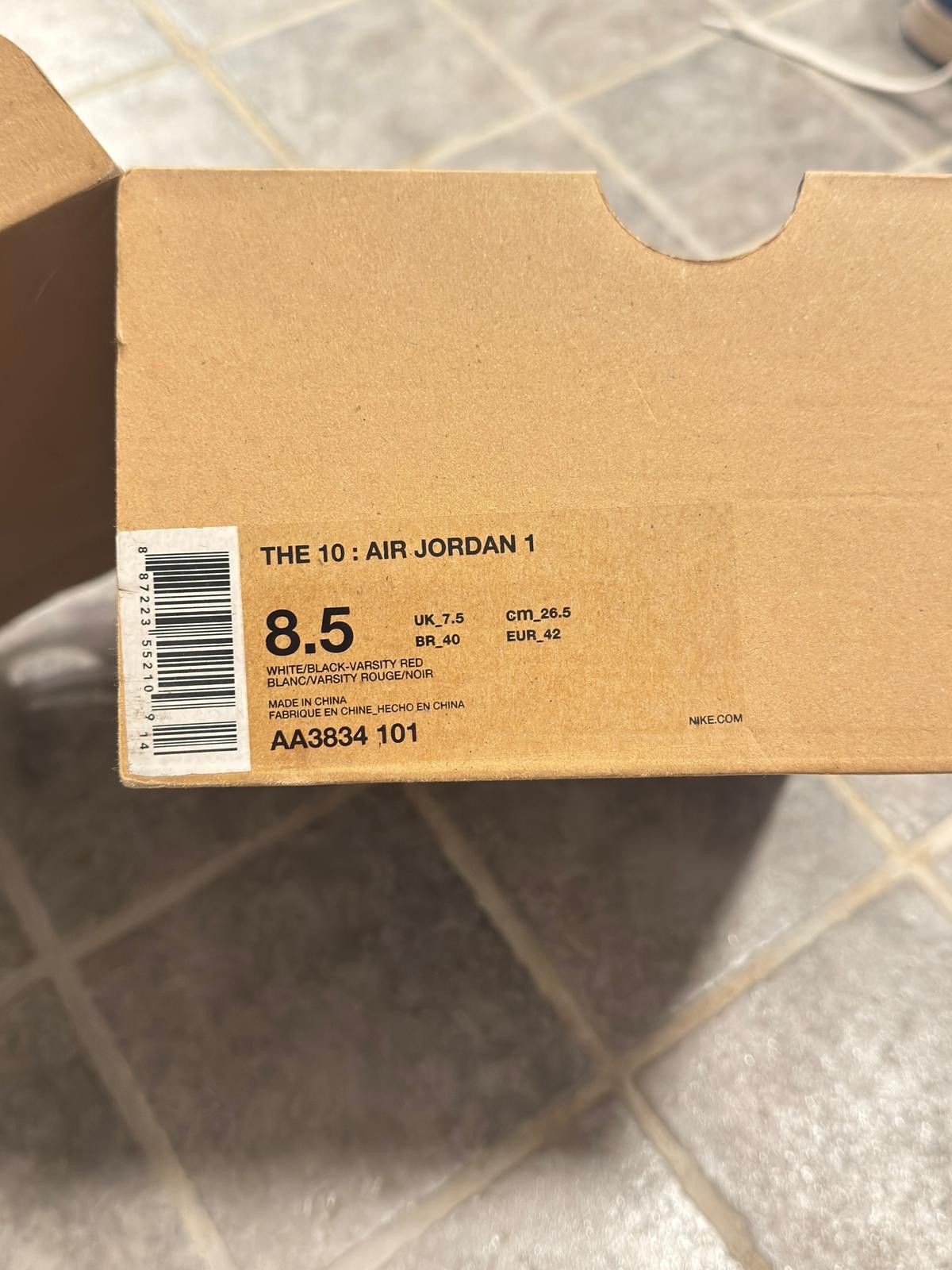 Jordan Brand × Off-White Off-White x Air Jordan 1 Retro High OG ‘Chicago’ Size US 8.5 / EU 41-42 - 13 Thumbnail