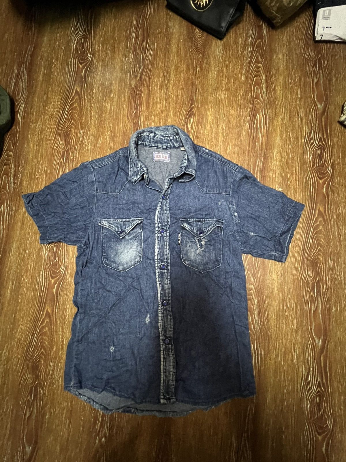Blue Blue Japan Blue Blue Button Size US M / EU 48-50 / 2 - 1 Thumbnail