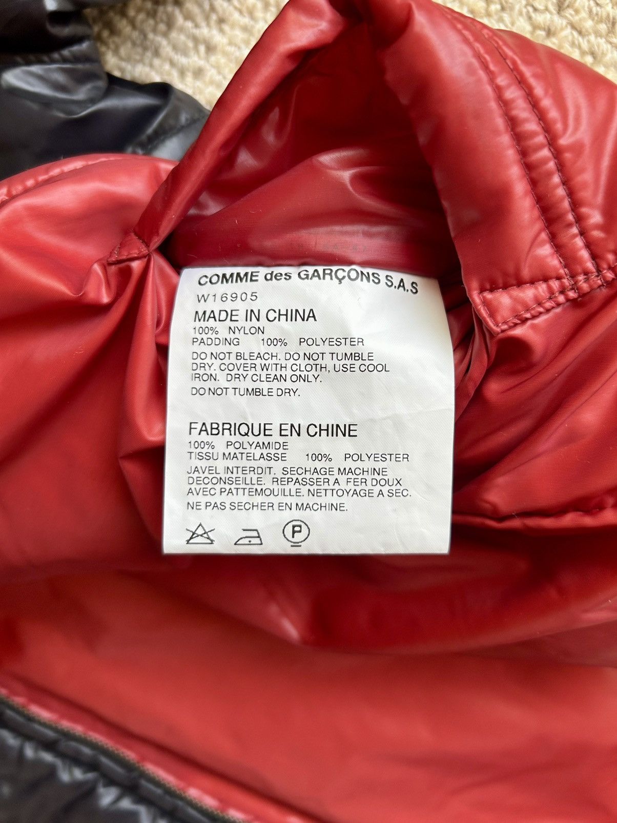 Comme des Garcons SHIRT Comme des Garçons SHIRT Quilted Jacket CDG Size US S / EU 44-46 / 1 - 7 Thumbnail