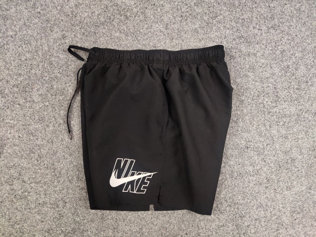 Nike Vintage Nike Black logo Casual Shorts Y2K Style Size US 32 / EU 48 - 7 Thumbnail