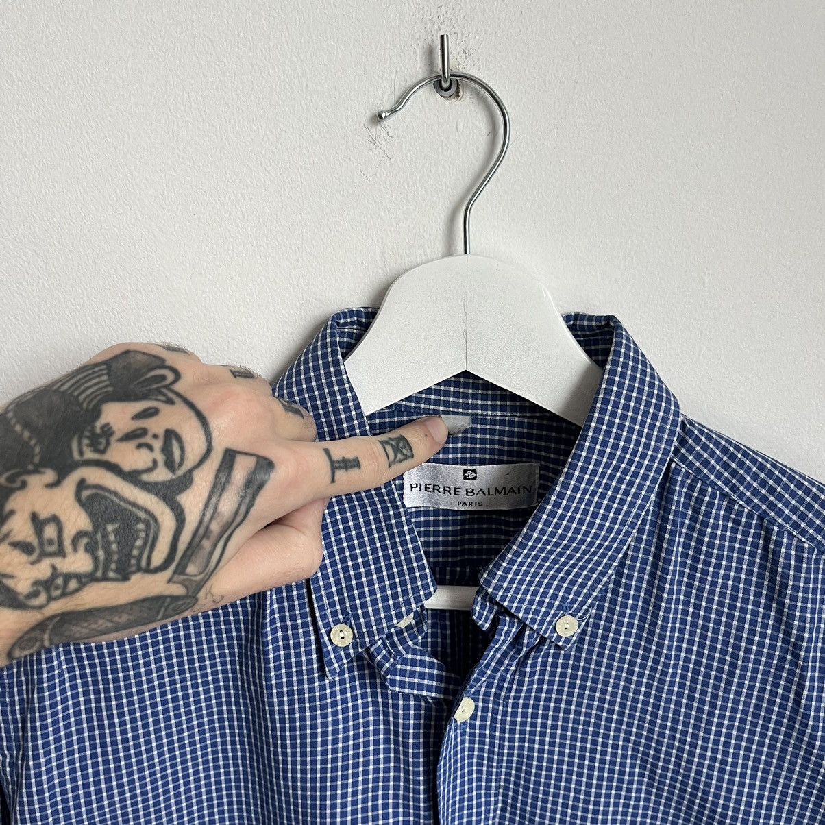 Pierre Balmain Vintage 90s Pierre Balmain Shirt Size US L / EU 52-54 / 3 - 3 Thumbnail
