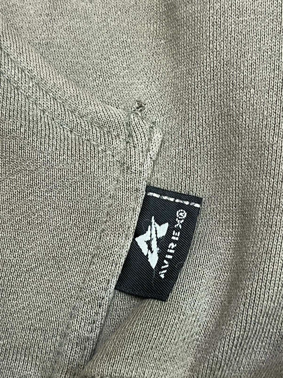 Avirex AVIREX Sunfaded Hoodie Big Spellout Grunge Vintage Size US L / EU 52-54 / 3 - 4 Thumbnail