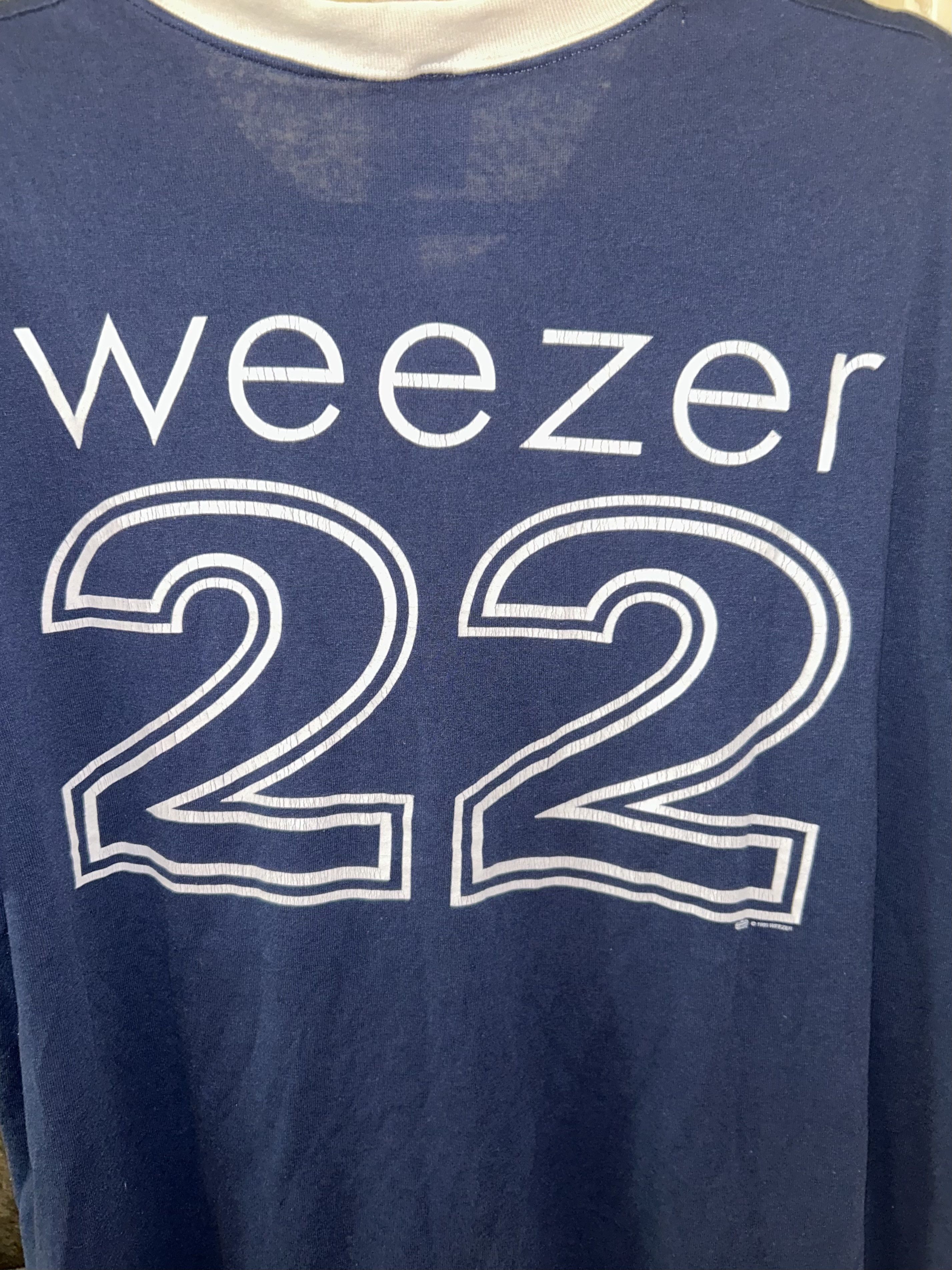 Soffe Weezer 1995 Soccer Jersey Size US XL / EU 56 / 4 - 4 Thumbnail