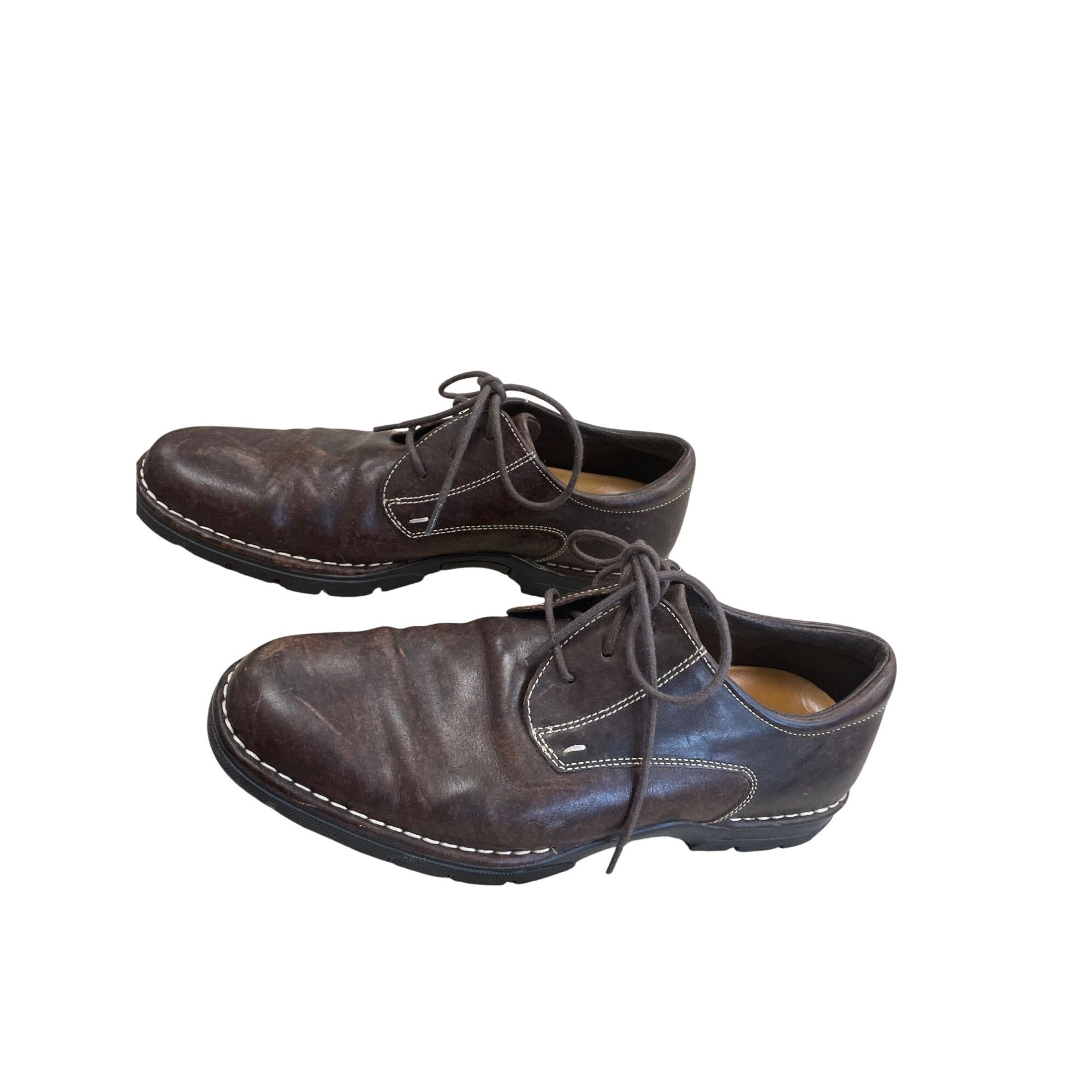 Cole Haan Cole Haan Mens Brown Leather Lace-Up Oxford Dress Shoes Size Size US 9 / EU 42 - 3 Thumbnail