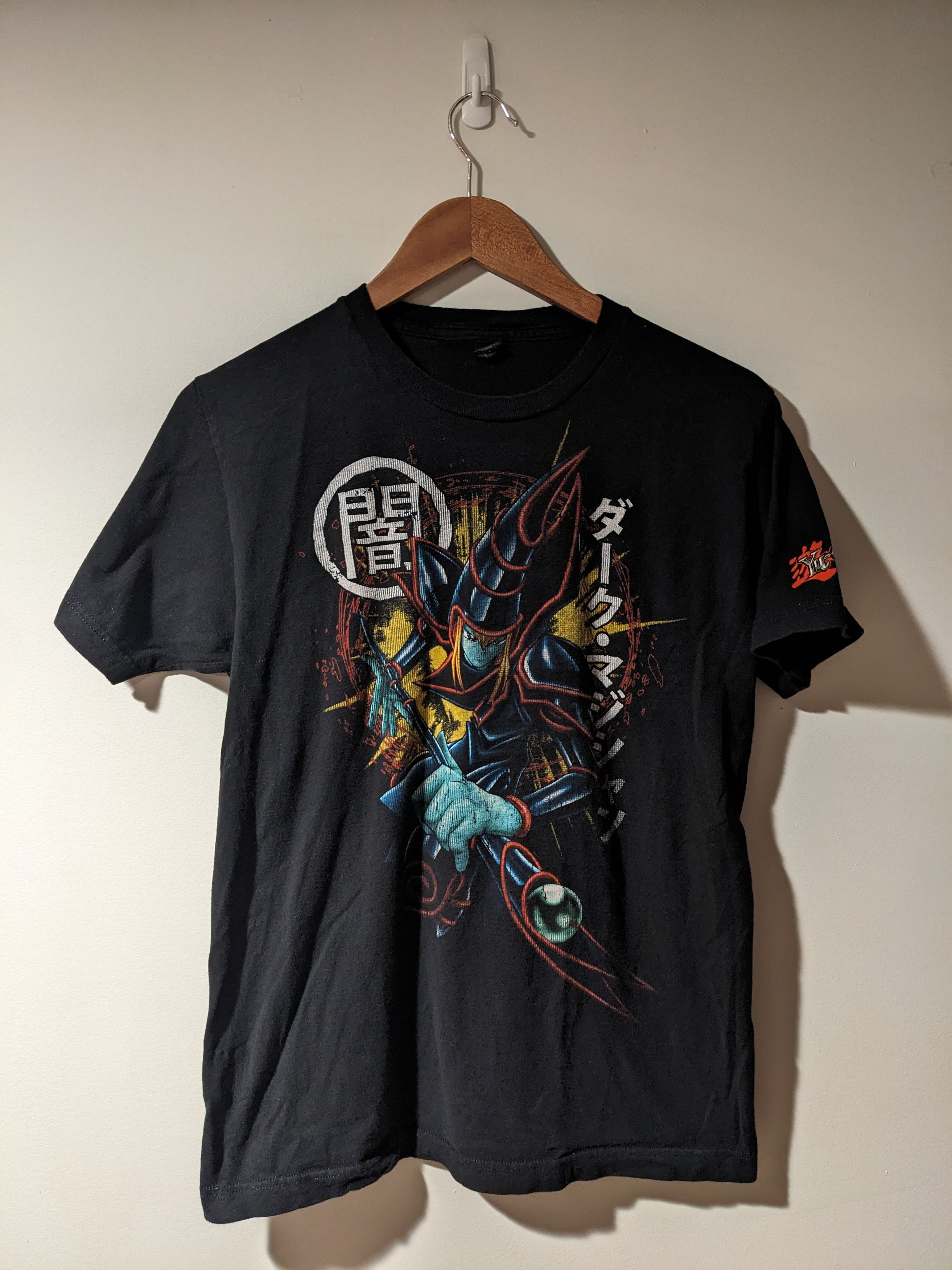 Vintage 2010's 1999 Yu-Gi-Oh Dark Magician Anime T-Shirt