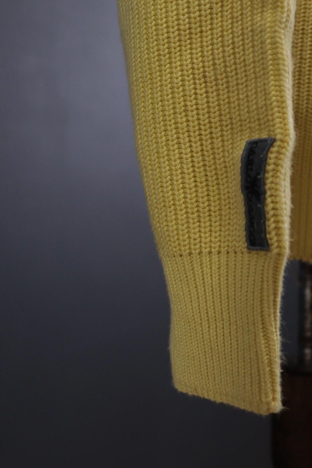 Carlo Colucci Carlo Colucci Yellow Knit Ribbed Size L-XL US 44 EU 554 Size US L / EU 52-54 / 3 - 12 Thumbnail