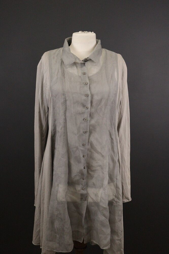 image of Avant Garde Rundholz Suit Top + Dress in Grey, Women's (Size Medium)