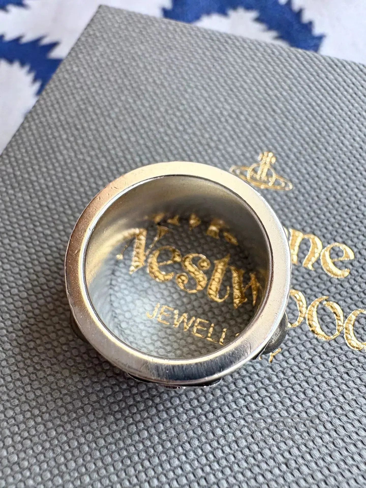 Vivienne Westwood vivienne westwood black pearl king ring. Size ONE SIZE - 5 Thumbnail