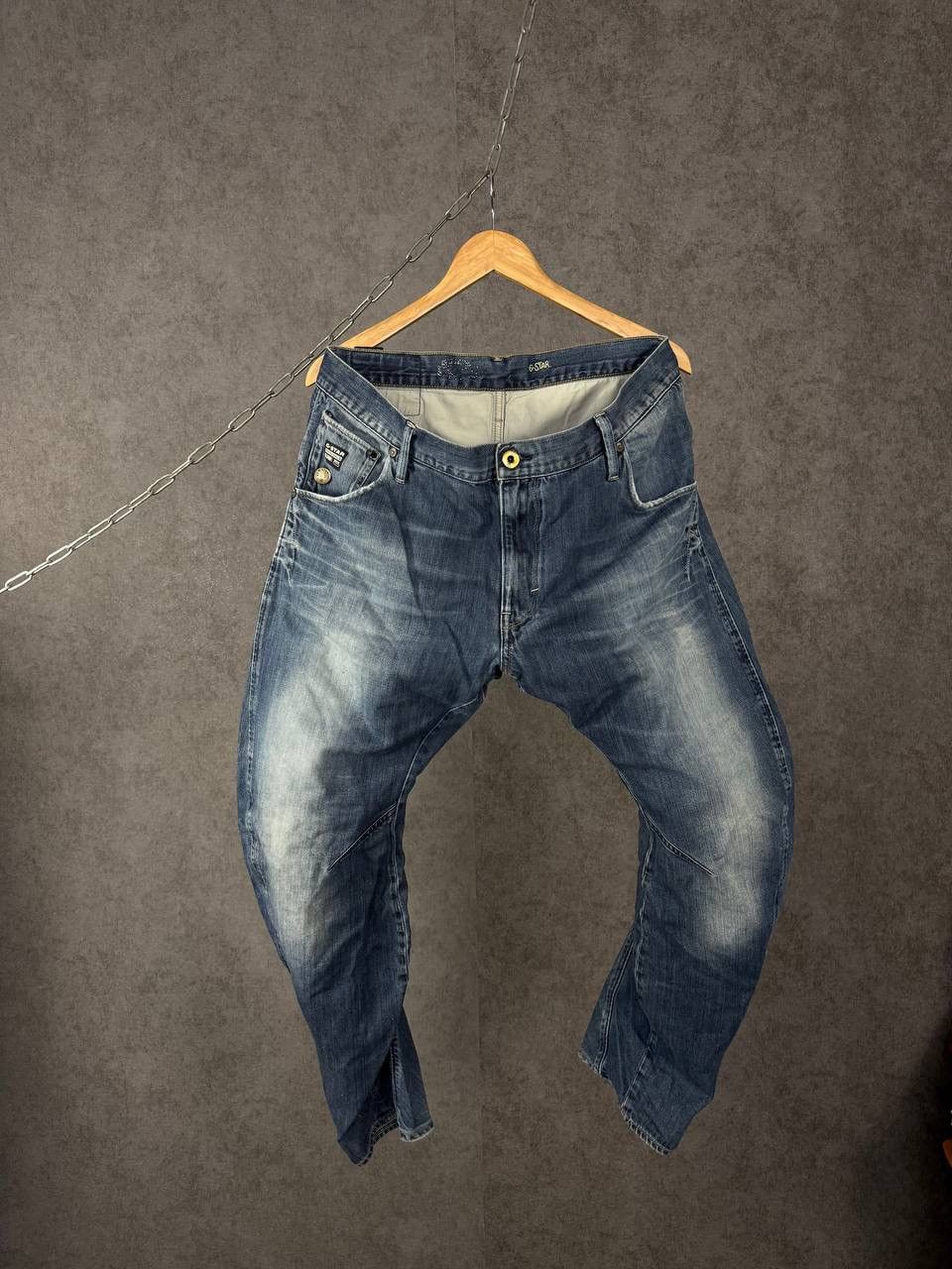 G-Star G Star Raw asymmetric jeans Size US 36 / EU 52 - 1 Thumbnail