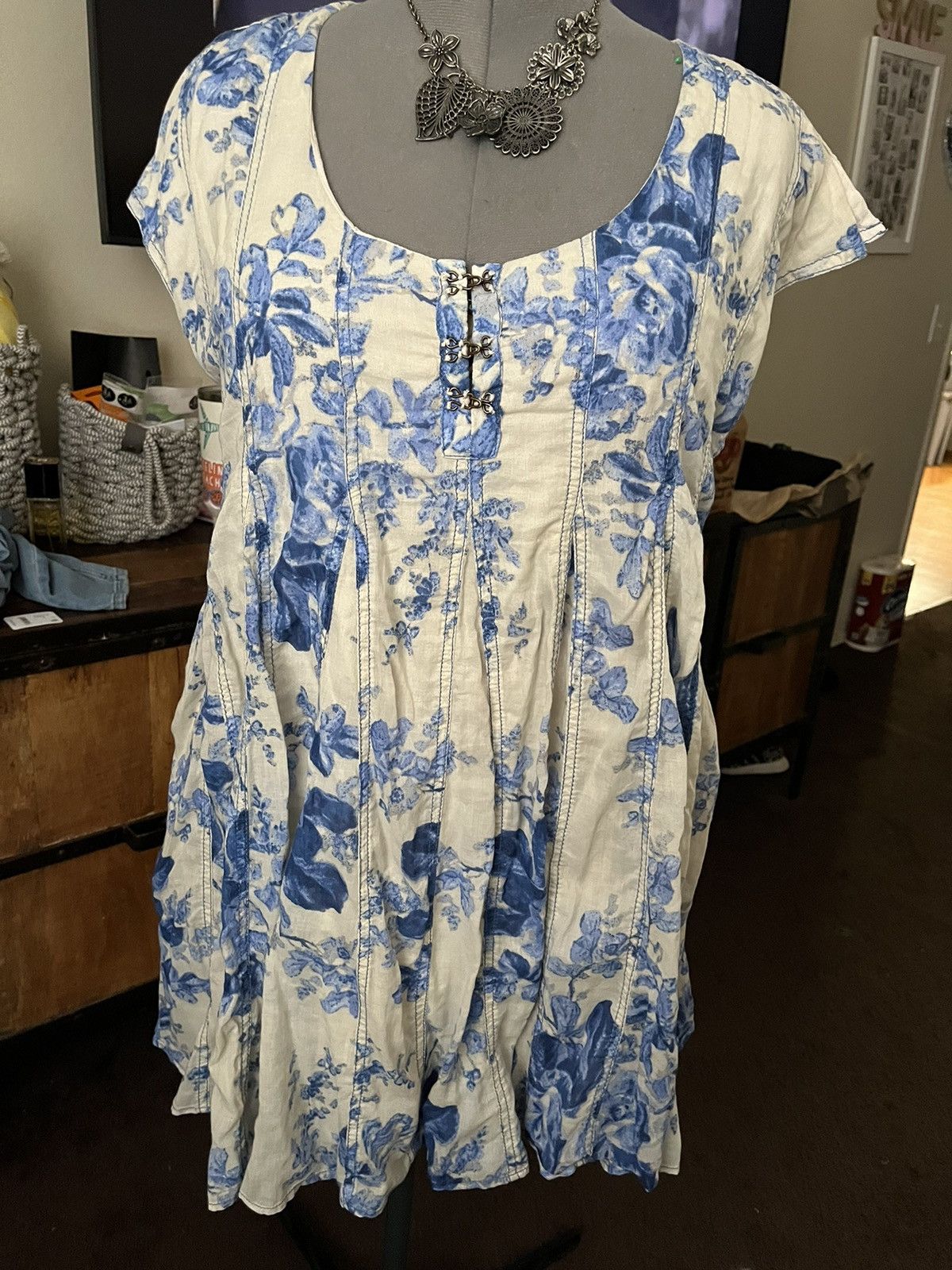 Free People Free people Sully Floral mini dress Size M / US 6-8 / IT 42-44 - 4 Thumbnail