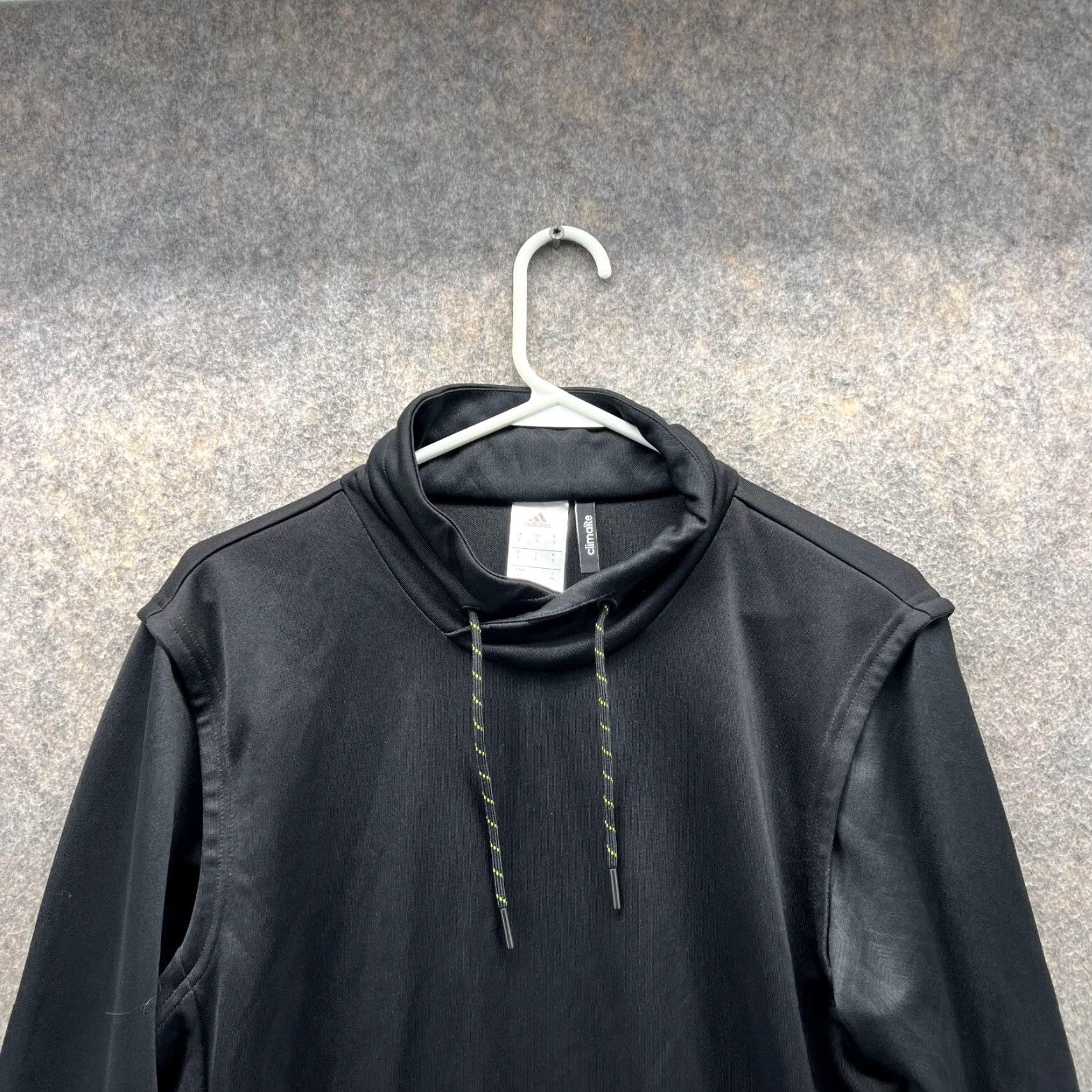 Adidas Adidas Sweater Men Small Adult Black Athletic Pullover Cowl Size US S / EU 44-46 / 1 - 2 Thumbnail