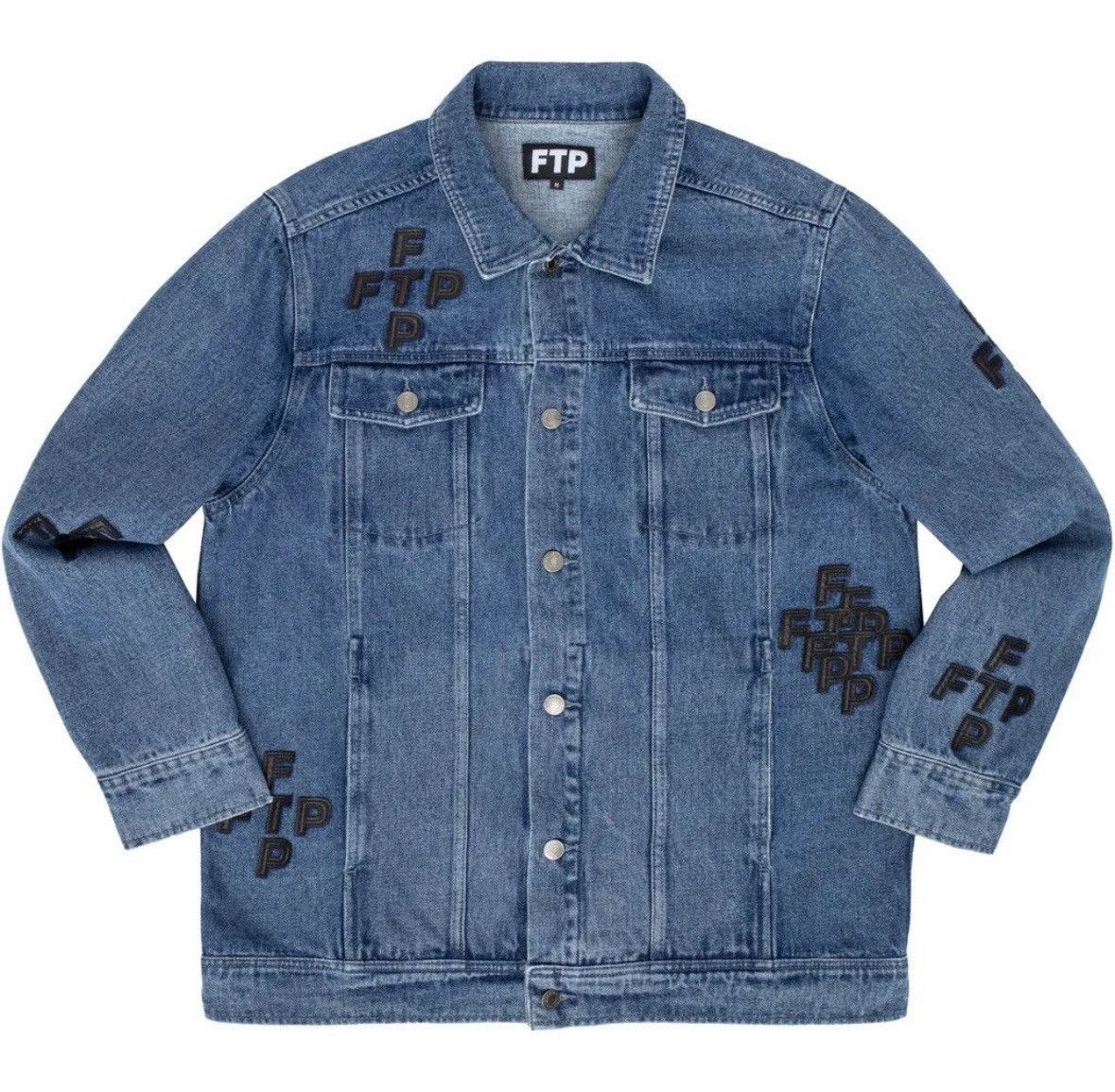 Fuck The Population FTP Domination Work Jacket Fuchsia Sz