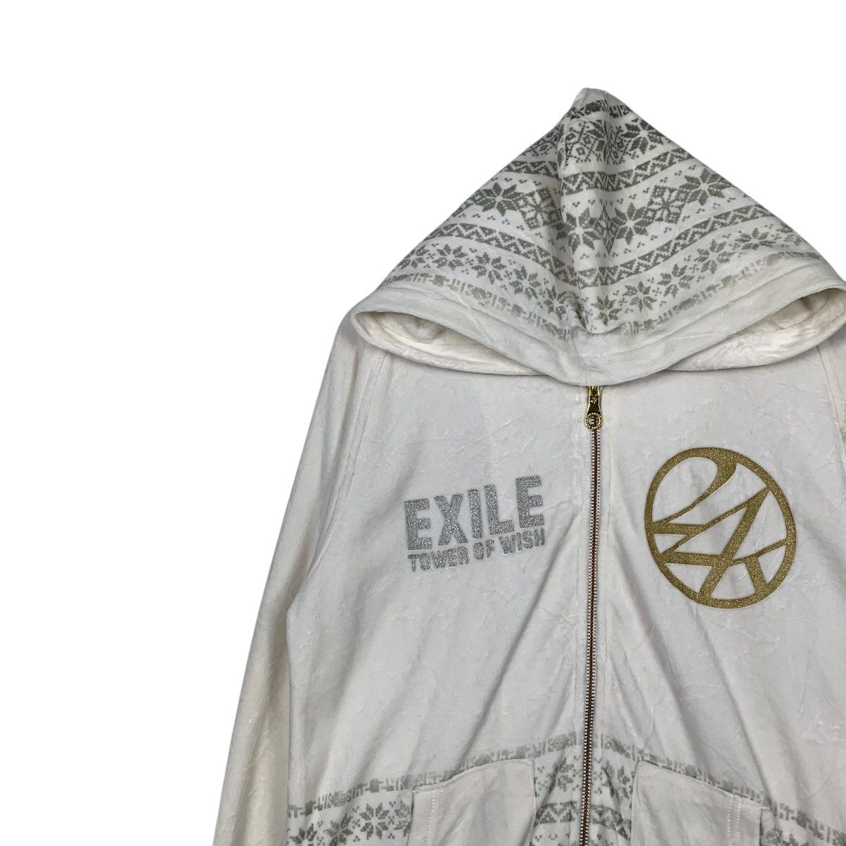 Japanese Brand 25 KARATS Exile Tower of Wish Fullprint Hoodies #2072-C90 Size US M / EU 48-50 / 2 - 6 Thumbnail
