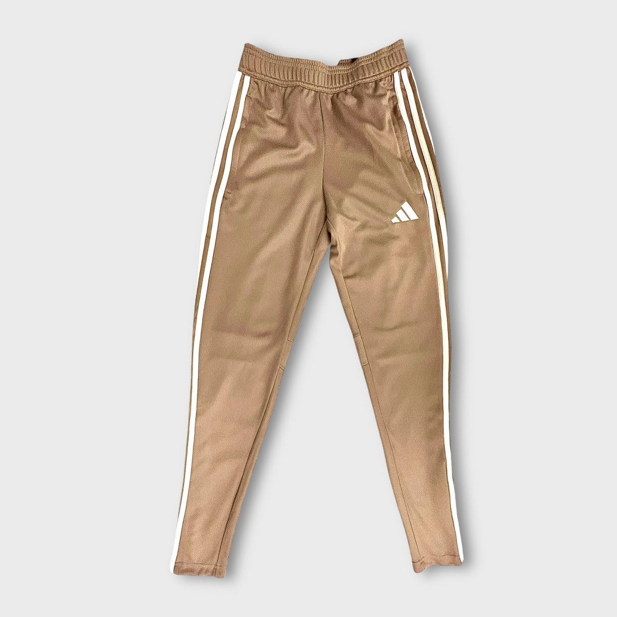 Adidas Adidas Tiro Men’s Essentials Tan Training Pants Sz XS Size US 26 / EU 42 - 5 Thumbnail