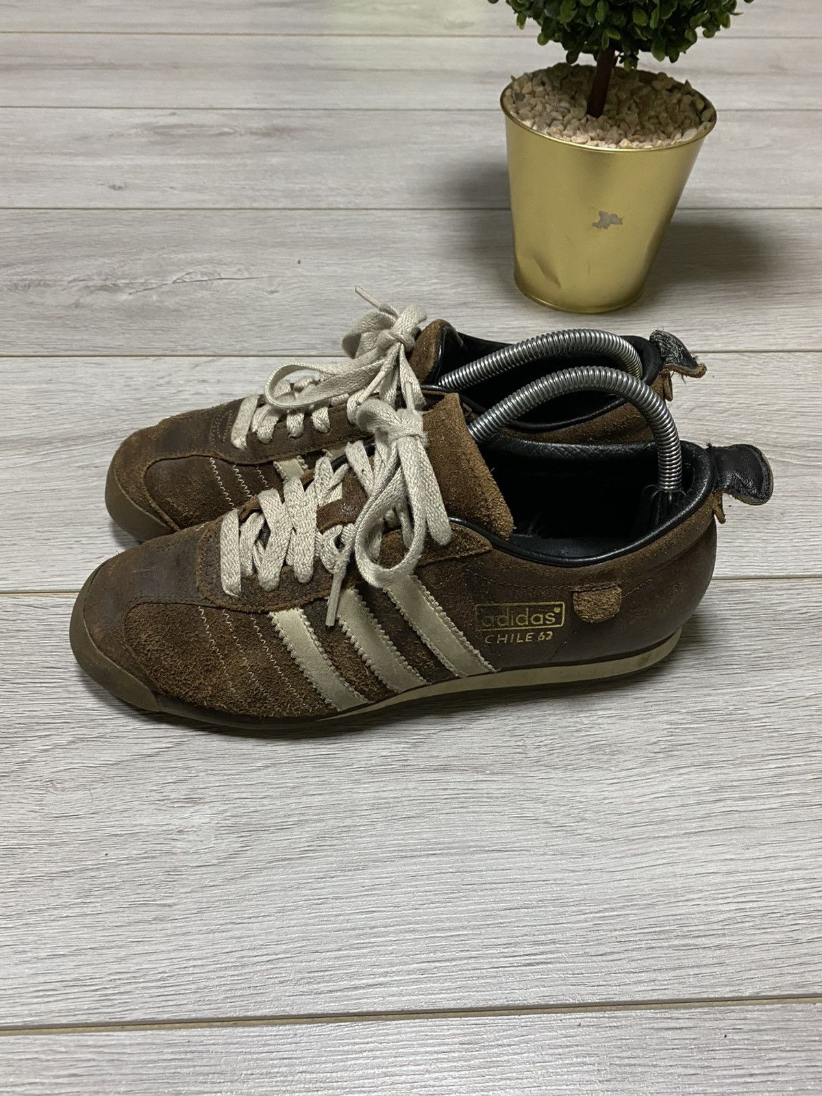 Adidas Adidas Chile 62 vintage leather sneakers shoes Size US 7.5 / EU 40-41 - 6 Thumbnail