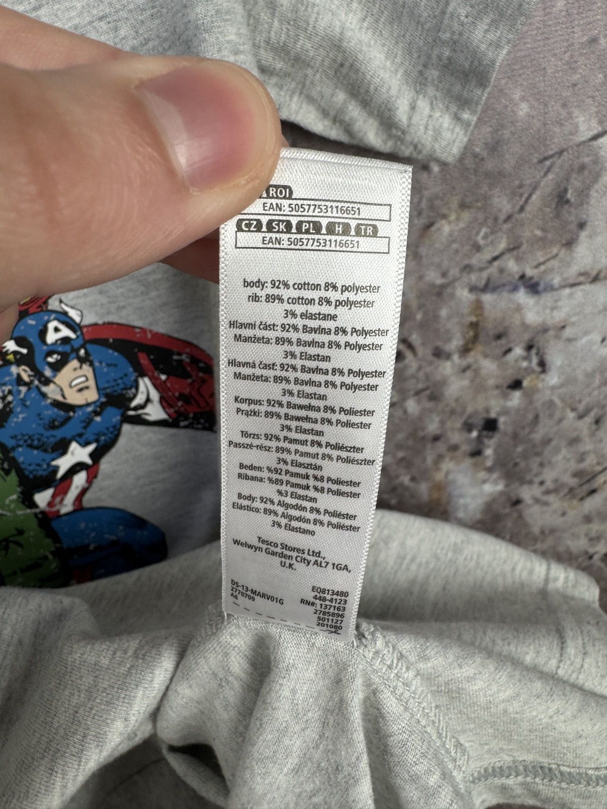Marvel Comics Men’s Marvel Incredible Dad T-Shirt Comics Size Medium Size US M / EU 48-50 / 2 - 10 Thumbnail