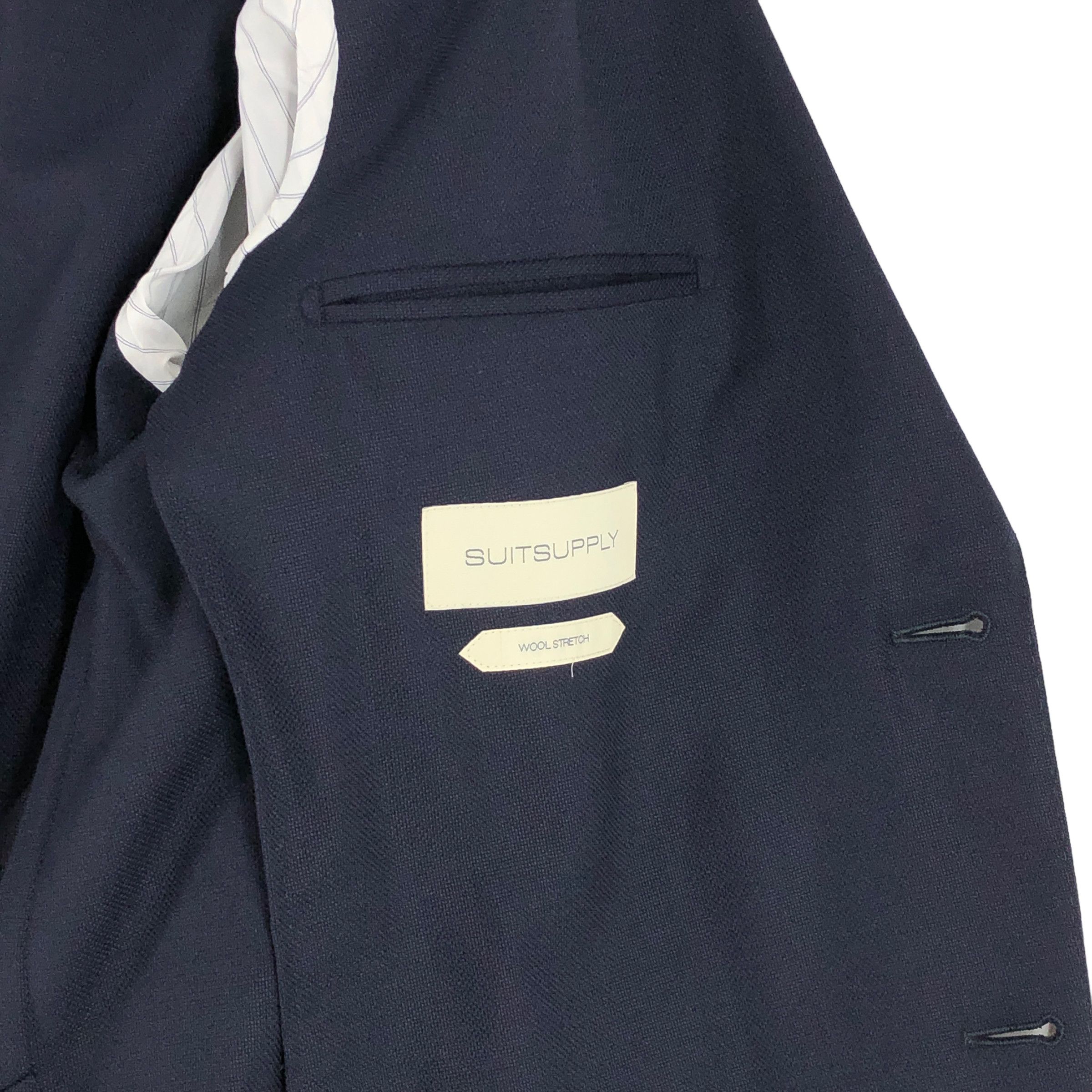 Suitsupply Havana Patch Pure Wool Blazer Size M (EU:50; UK:40; US:40S) Size 40S - 7 Thumbnail