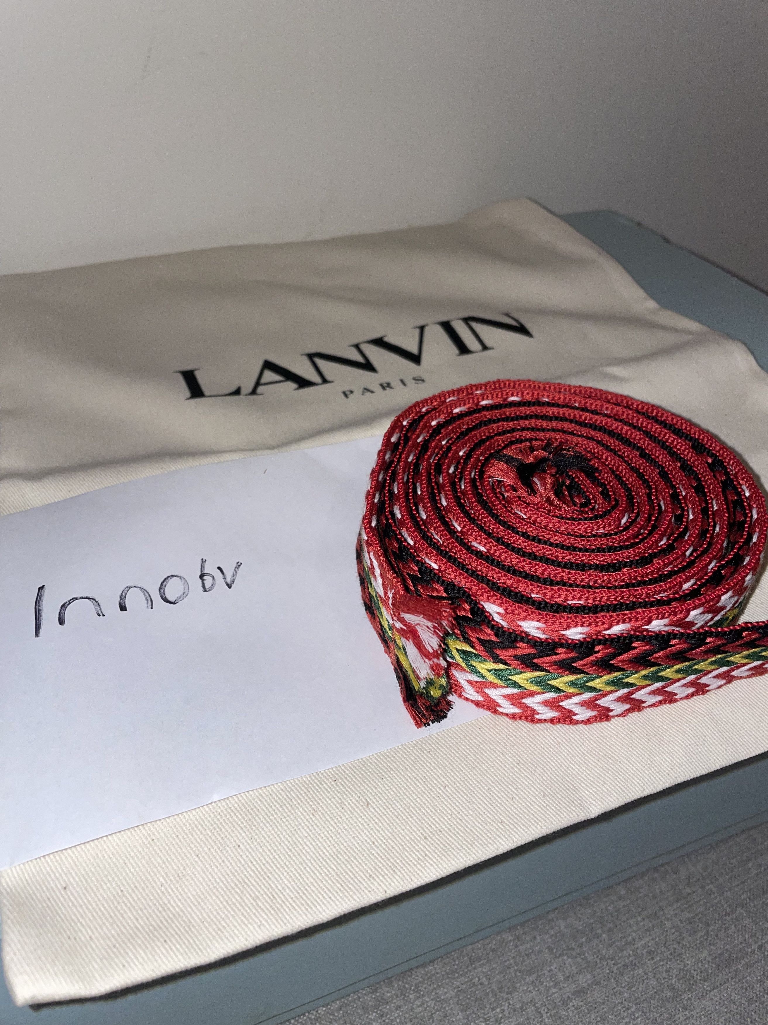 Lanvin Lanvin Curb Laces - Multi Size ONE SIZE - 1 Preview