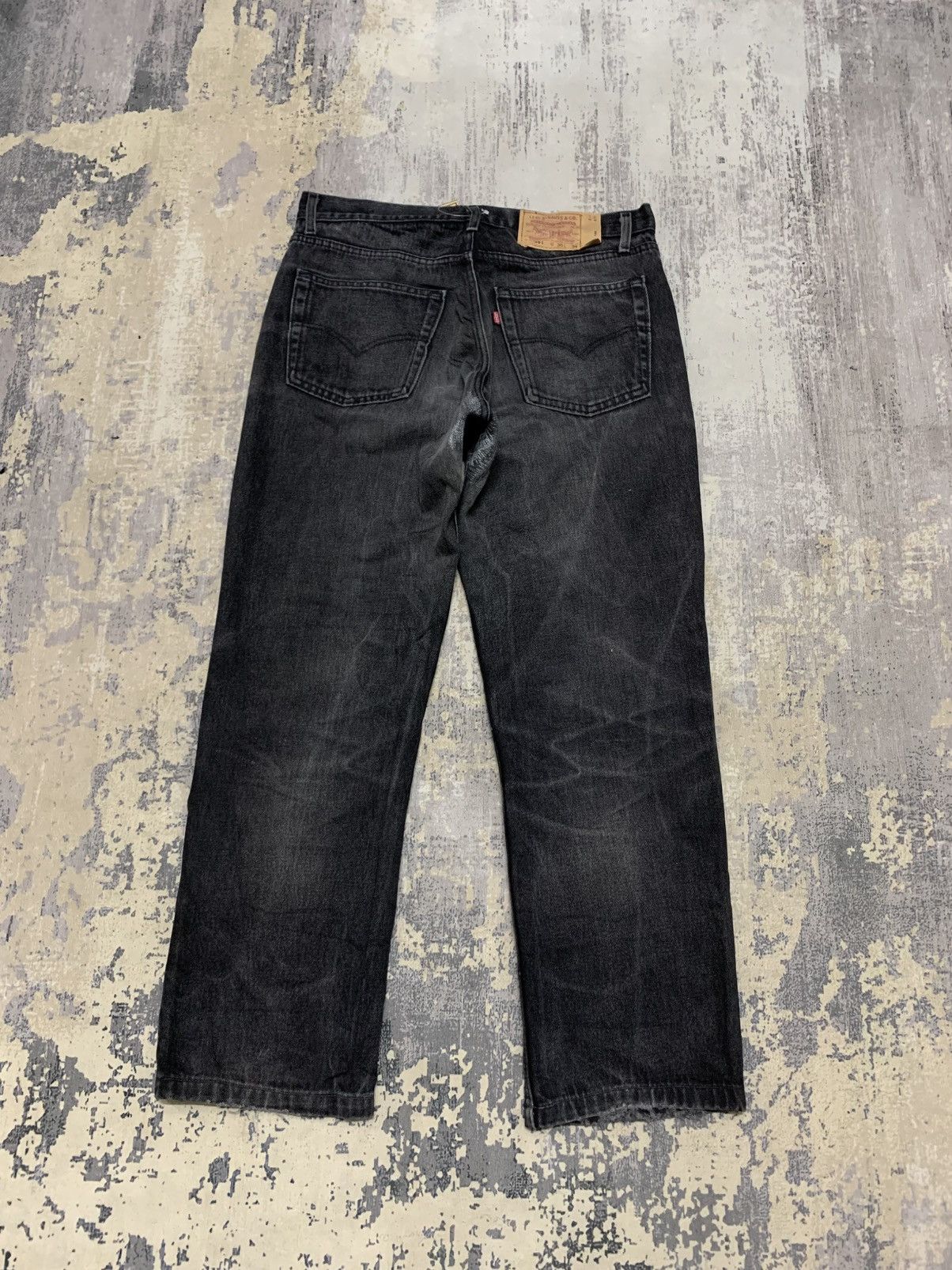 Levi's W34x29 Vintage Levis 501 Jean Black Wash Straight Fit Size US 36 / EU 52 - 6 Thumbnail