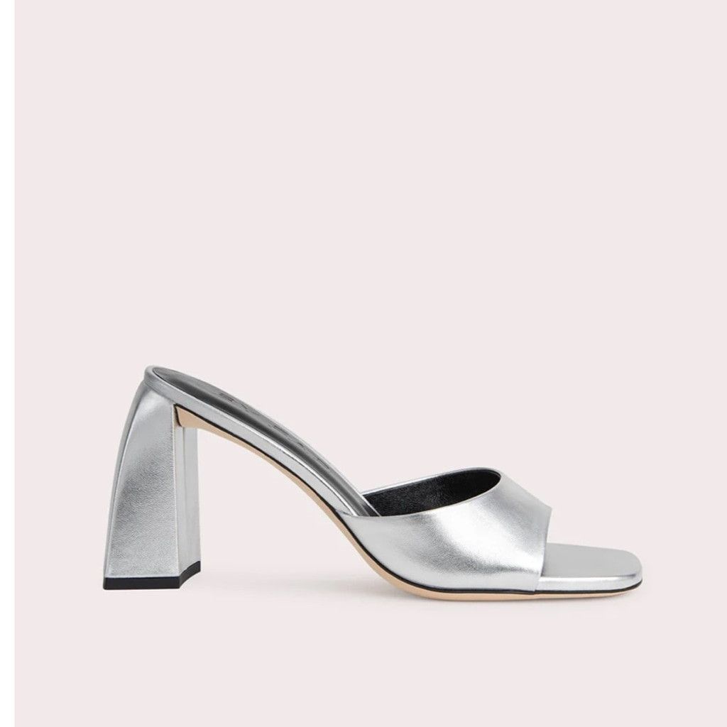 By Far BY FAR Michele Mule in Silver, Size: EU 37 Size US 7 / IT 37 - 4 Thumbnail
