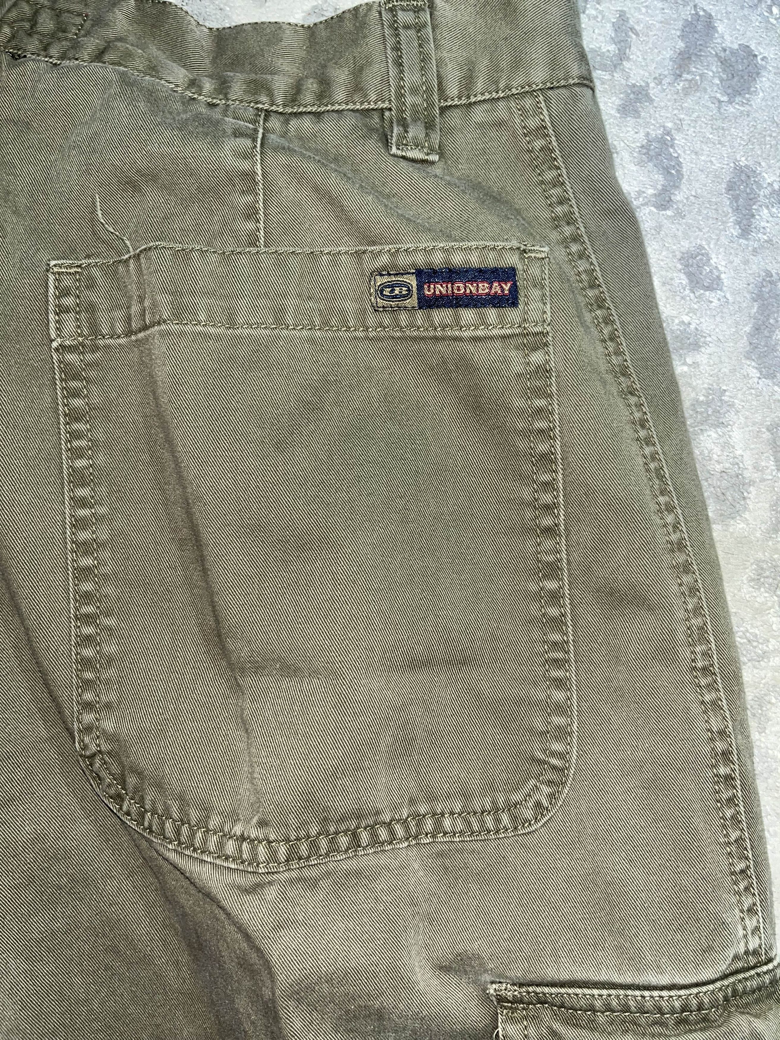 UNIONBAY × Vintage Y2K Baggy Union Bay Cargo Pants Size US 34 / EU 50 - 5 Thumbnail