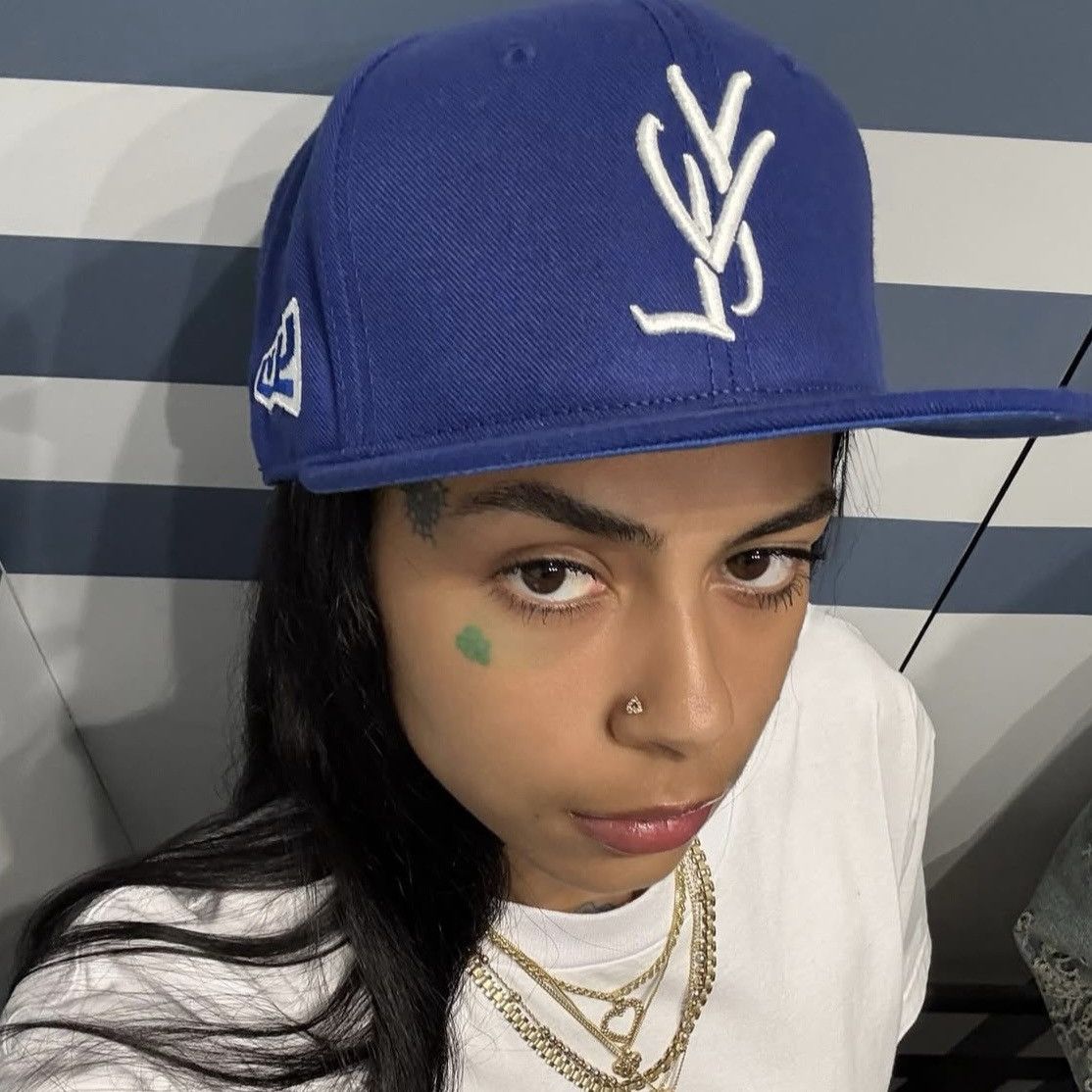 Playboi Carti Opium YVL Fitted Hat 7 5/8 Blue