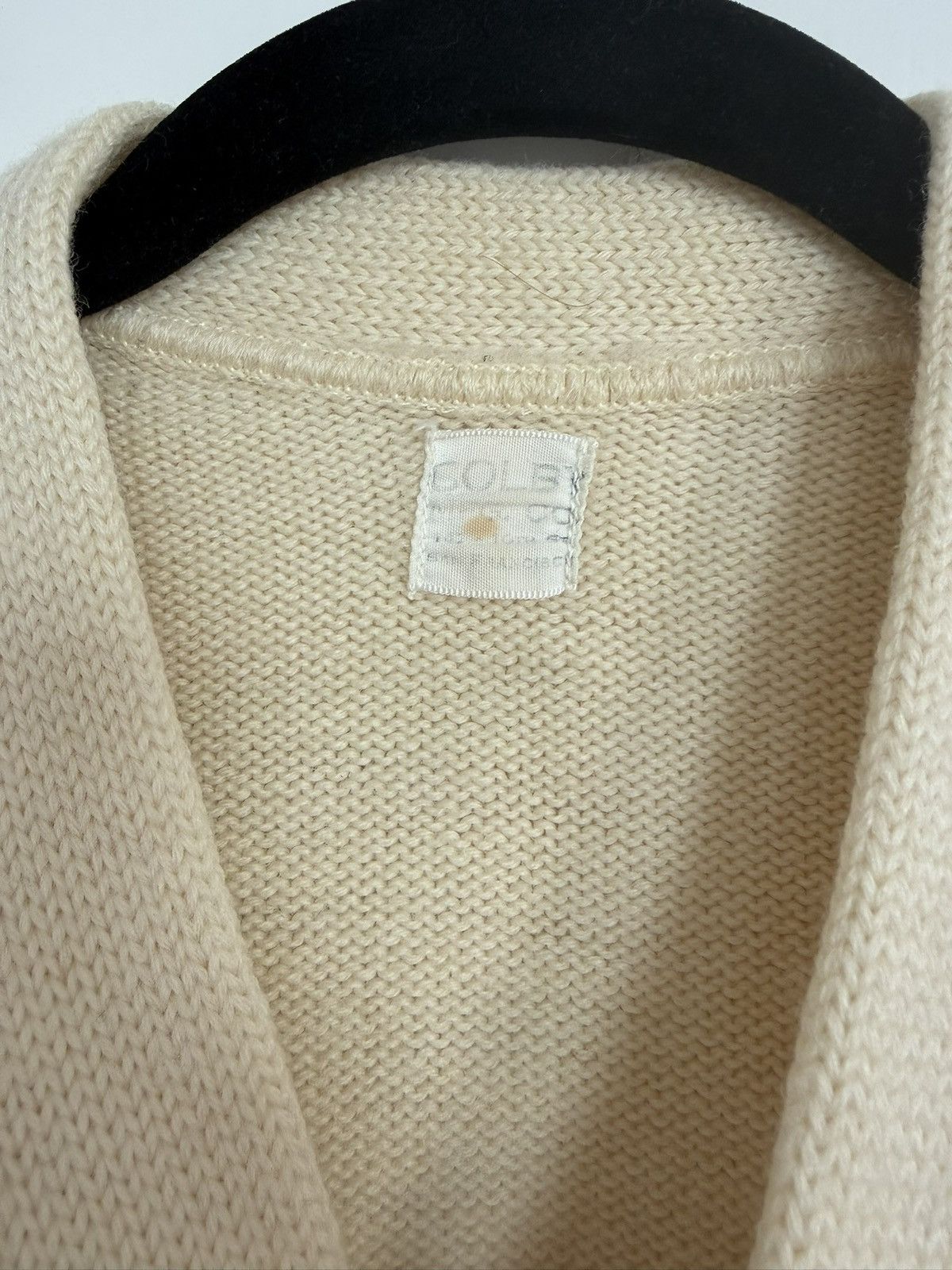 Vintage Vintage varsity-style knit cardigan Size US S / EU 44-46 / 1 - 5 Thumbnail