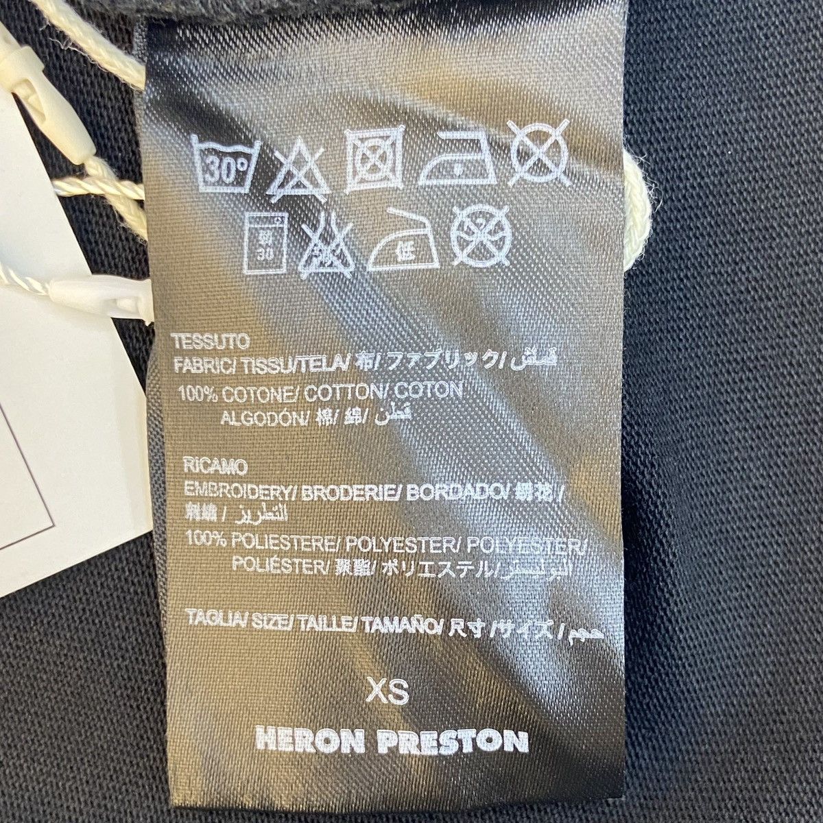 Heron Preston Heron Crane Ghost Fire Skull Black Long Sleeve K26WX Size US S / EU 44-46 / 1 - 6 Thumbnail