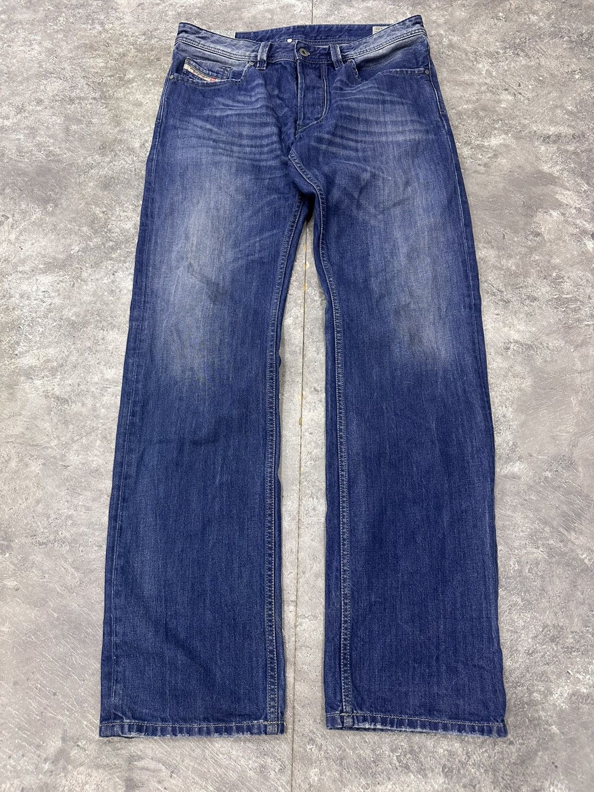 If Six Was Nine Vintage Diesel Faded Y2K Bootcut Jeans Made in Italy Size US 32 / EU 48 - 1 Thumbnail