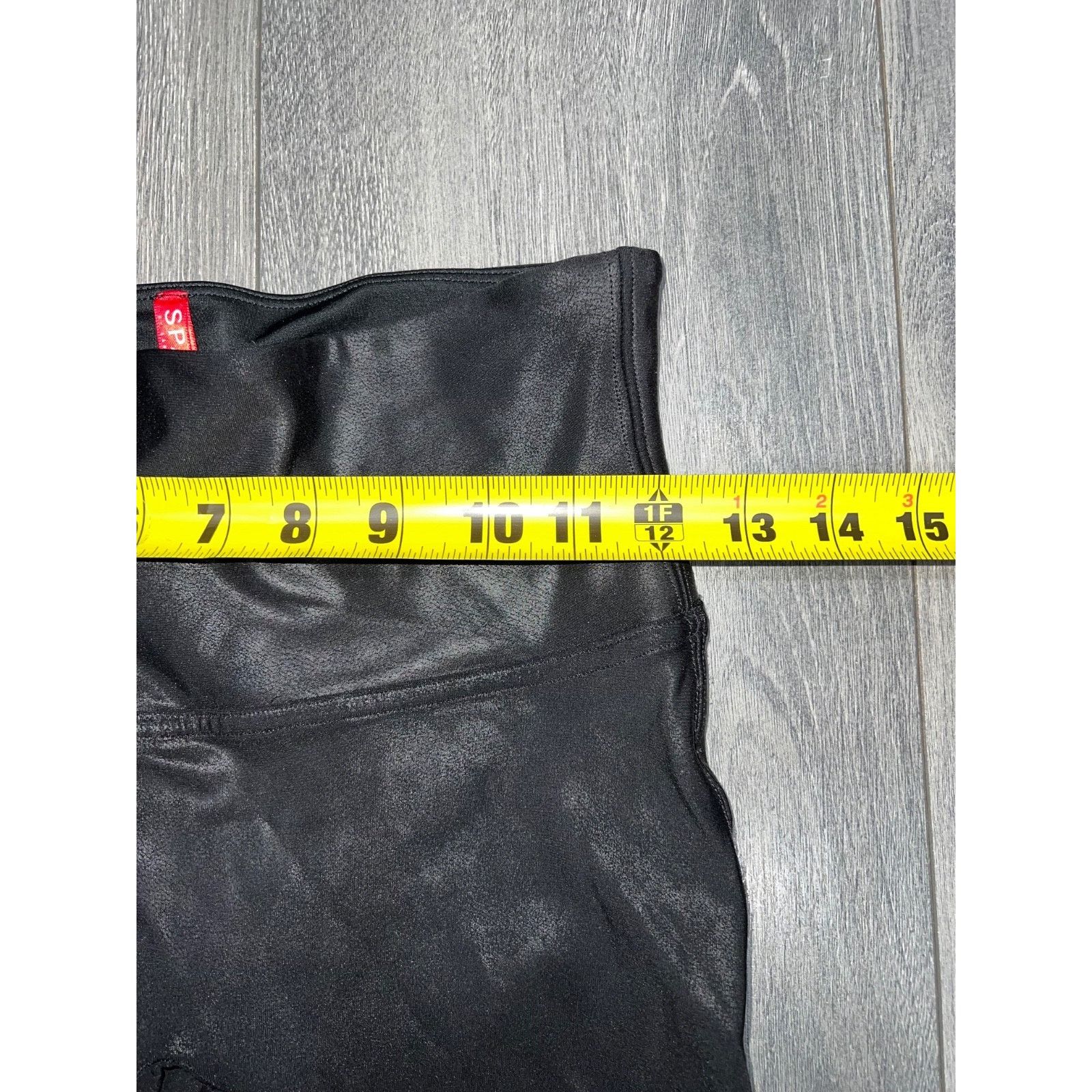 Spanx Spanx Faux Leather Black Leggings Women’s Size M A003184 Size 27" / US 4 / IT 40 - 5 Thumbnail